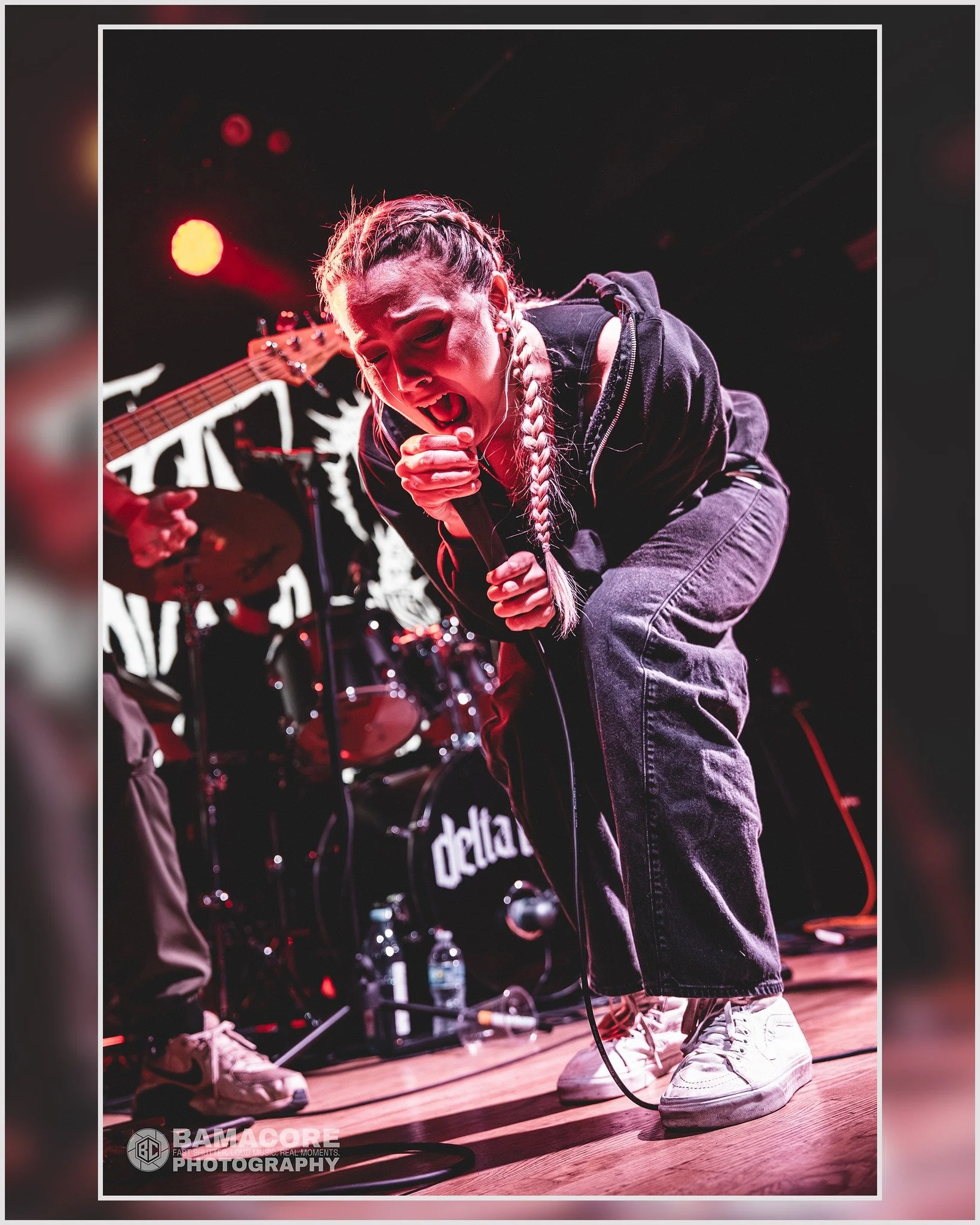 Opening slots are where bands either earn the room or lose it, and Delta Hate owned it as usual. Sold-out Cannery Hall, opening for The Tony Danza Tapdance Extravaganza, and they had every single person locked in from start to finish. No warmup neede