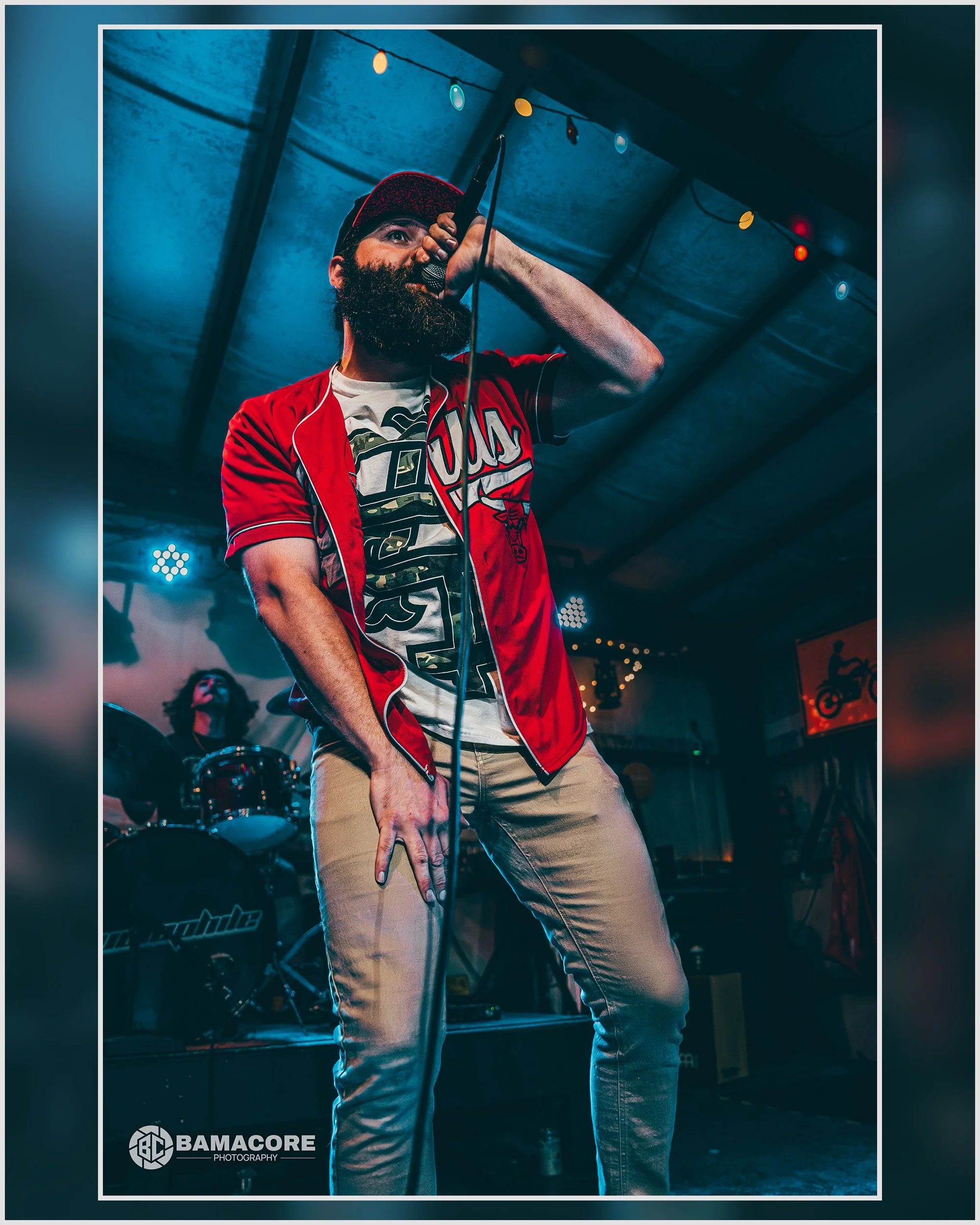 Glass Palace kept The Audio Shack in a good mood all set long. Blue collar punk with hooks that stick, and if you follow the Birmingham scene at all you might already recognize some faces up there. Members of @audiophilereal bringing something differ
