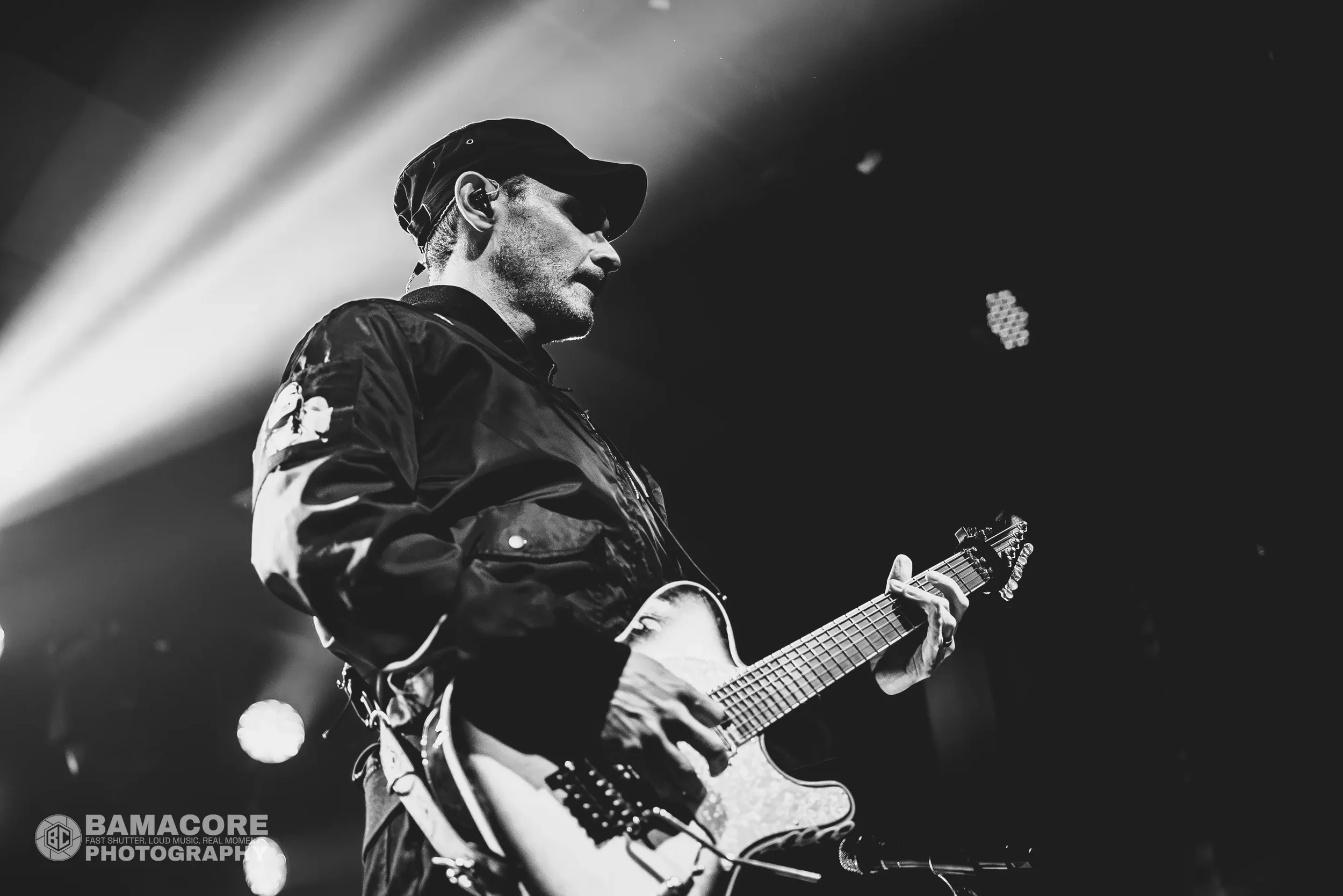 Atreyu performing at Iron City, Birmingham AL — concert photography by Bamacore