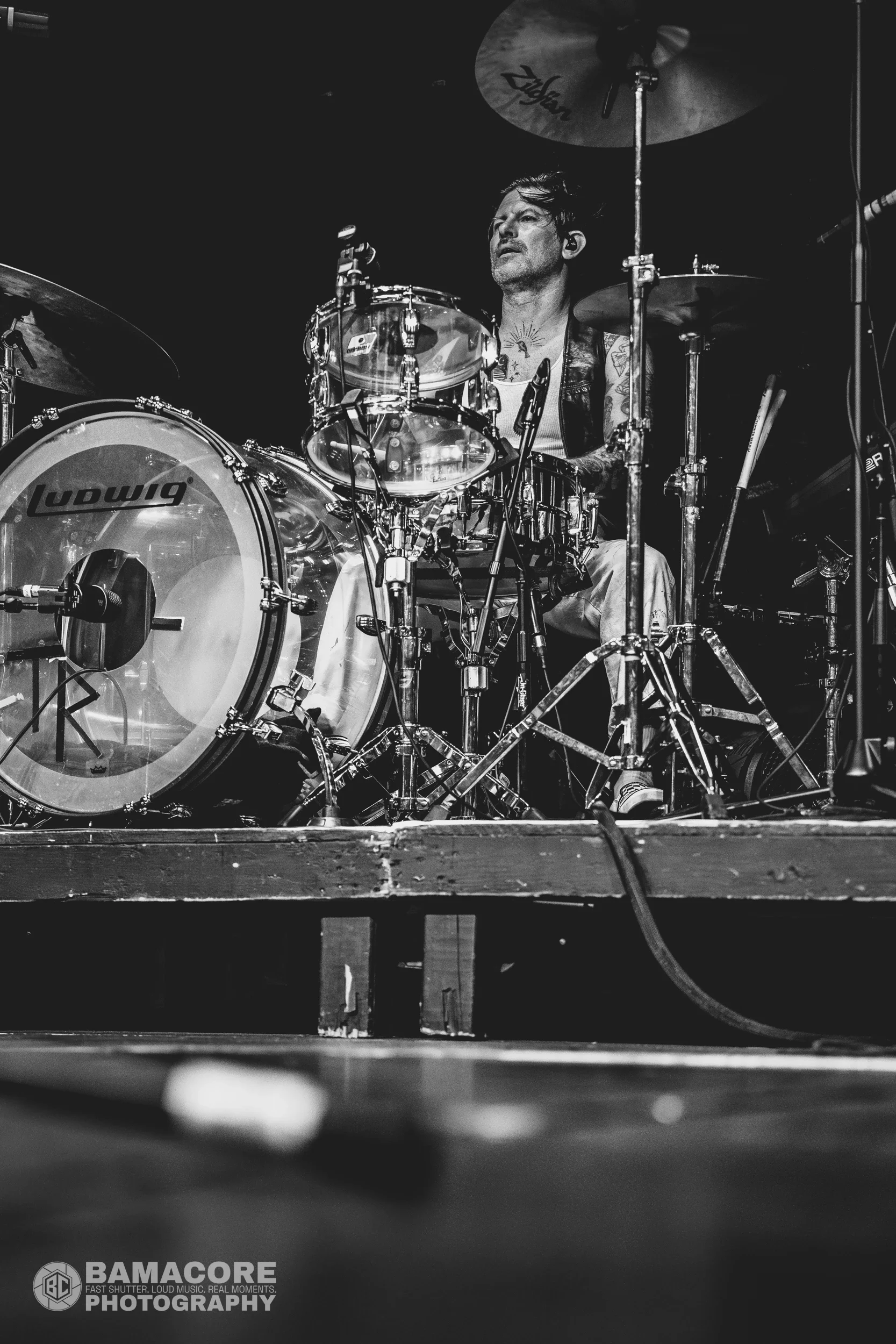 Thursday performing at Workplay, Birmingham AL — concert photography by Bamacore