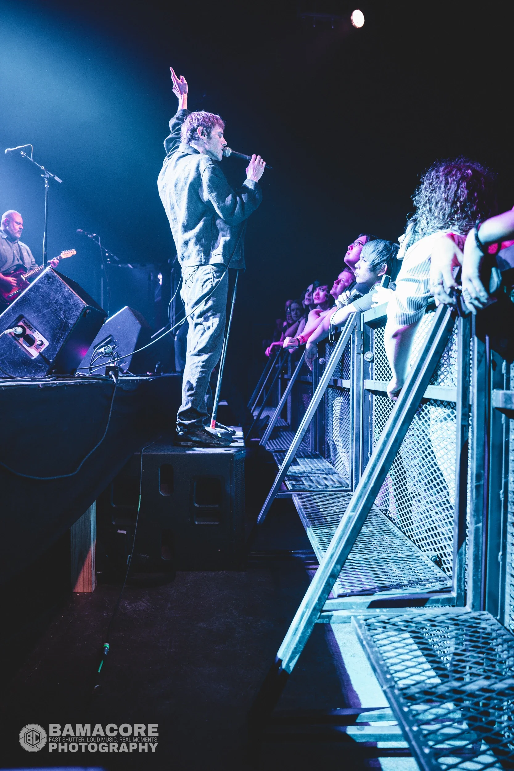 Thursday performing at Workplay, Birmingham AL — concert photography by Bamacore