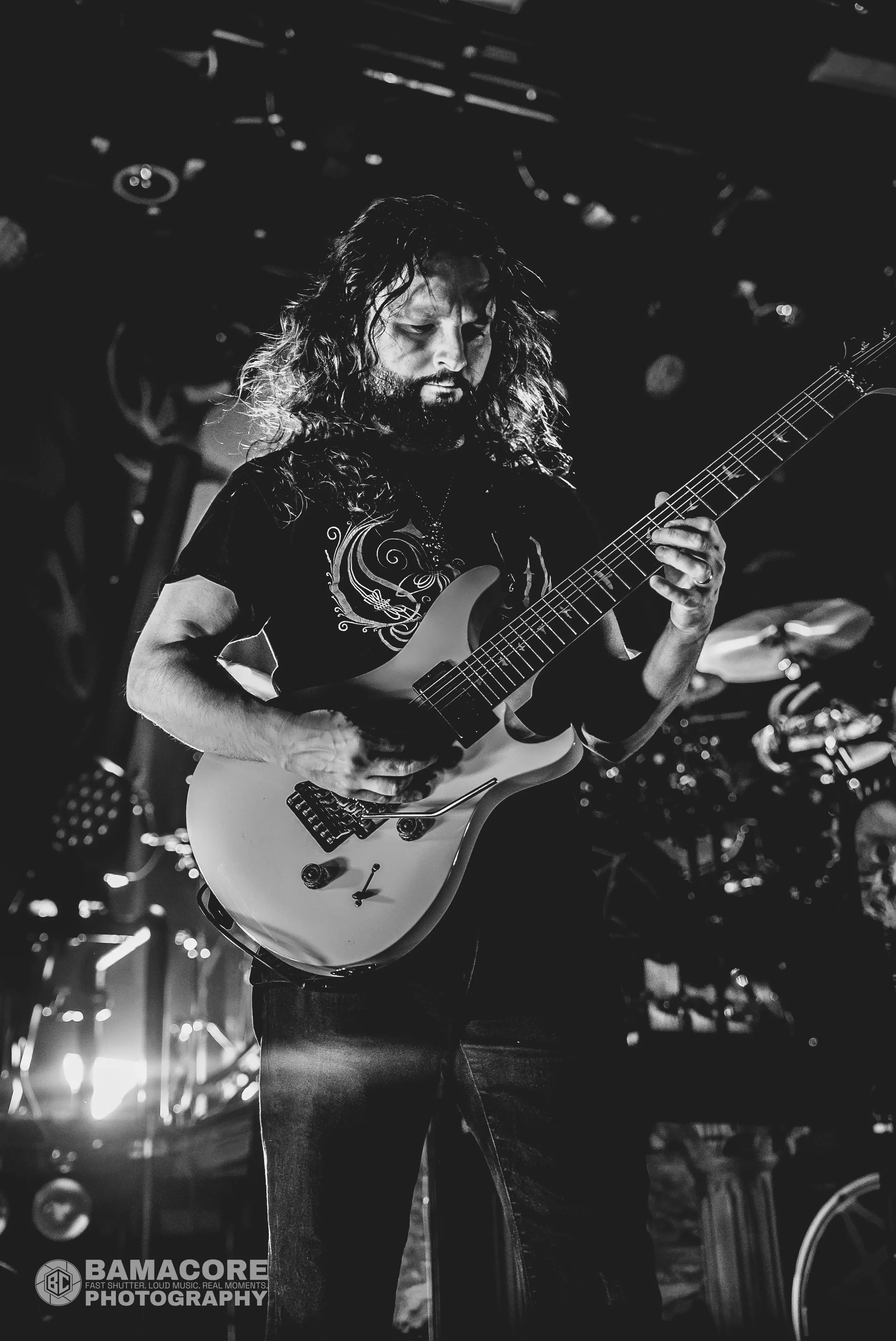 Whitechapel performing at Iron City, Birmingham AL — concert photography by Bamacore