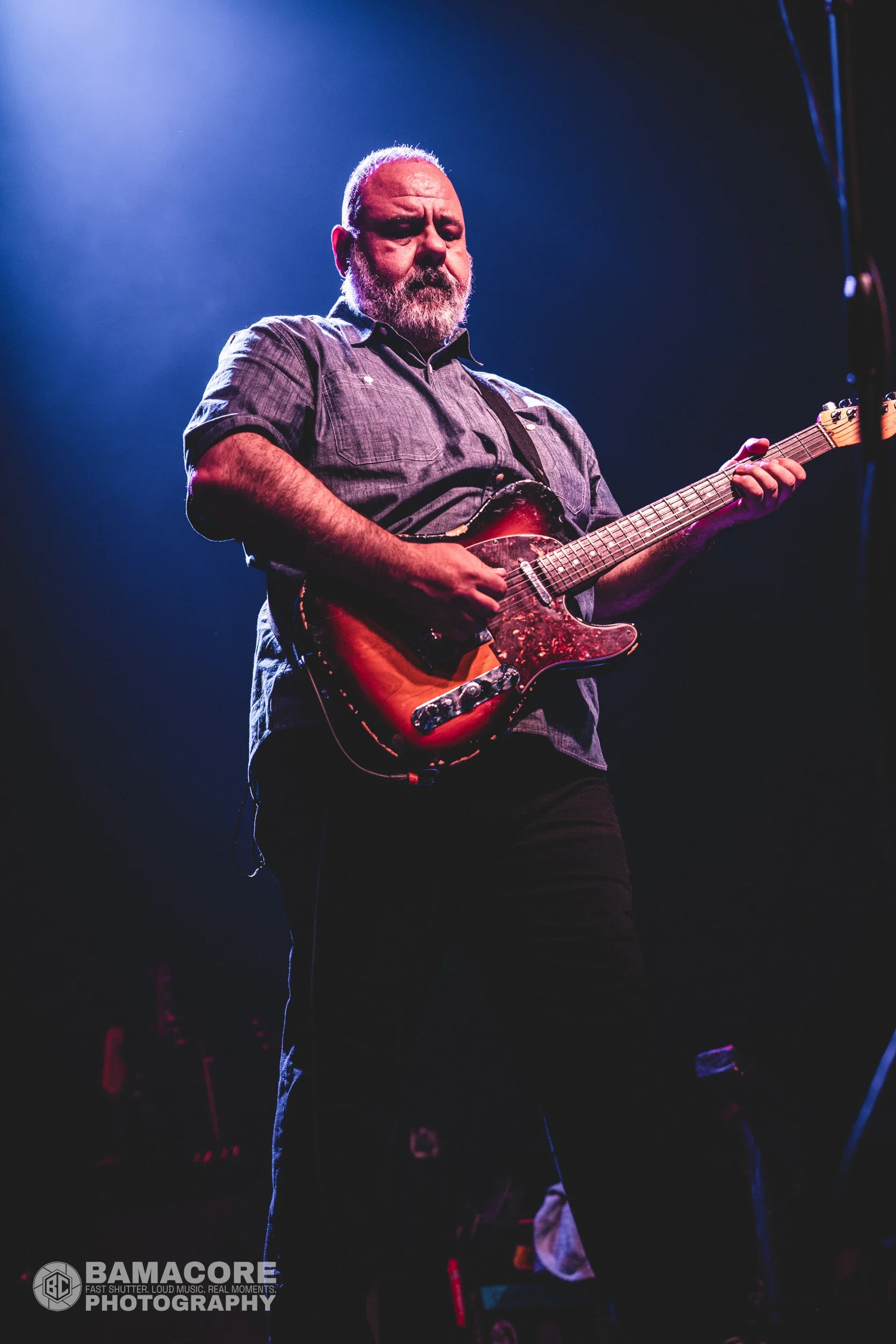 Thursday performing at Workplay, Birmingham AL — concert photography by Bamacore