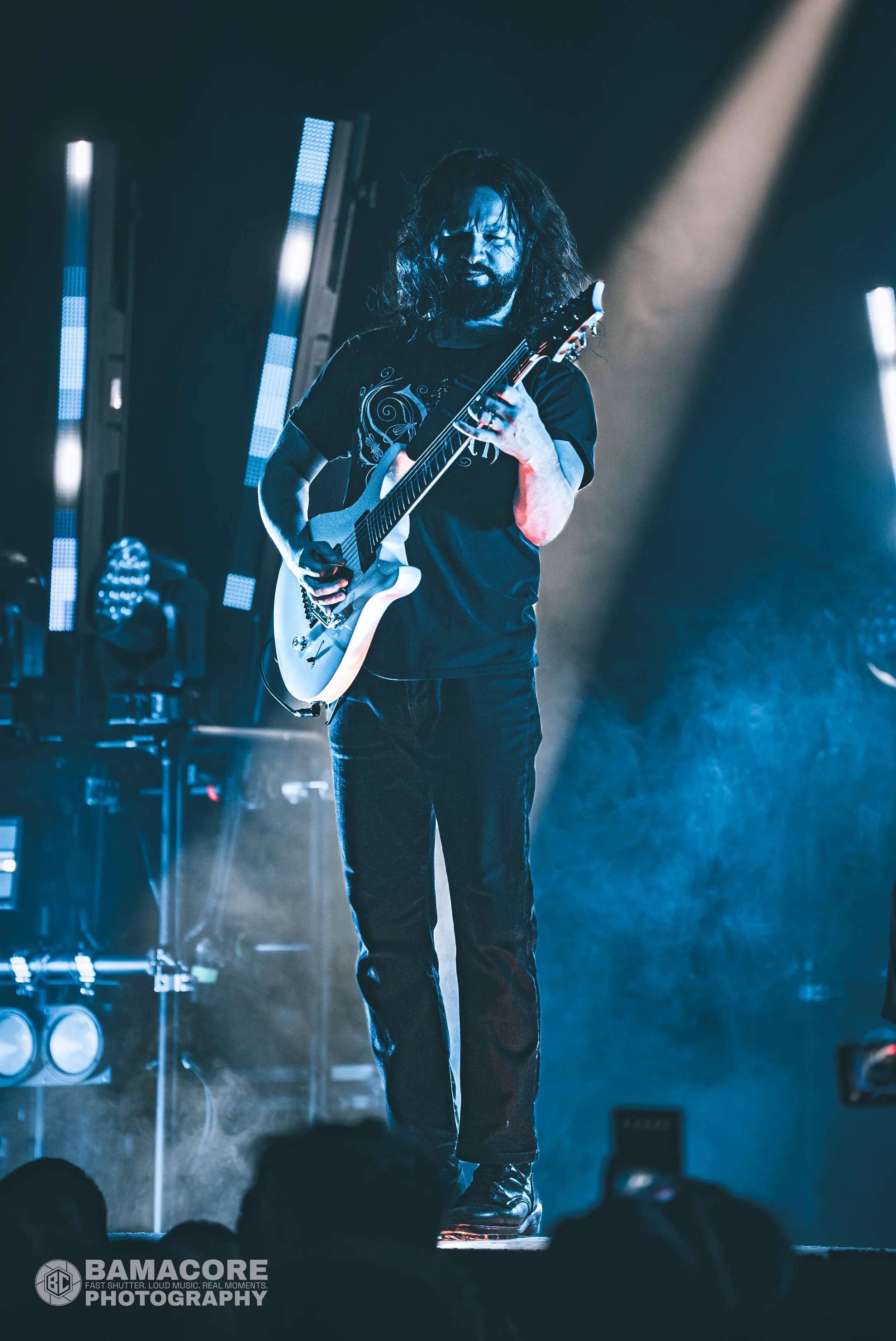 Whitechapel performing at Iron City, Birmingham AL — concert photography by Bamacore