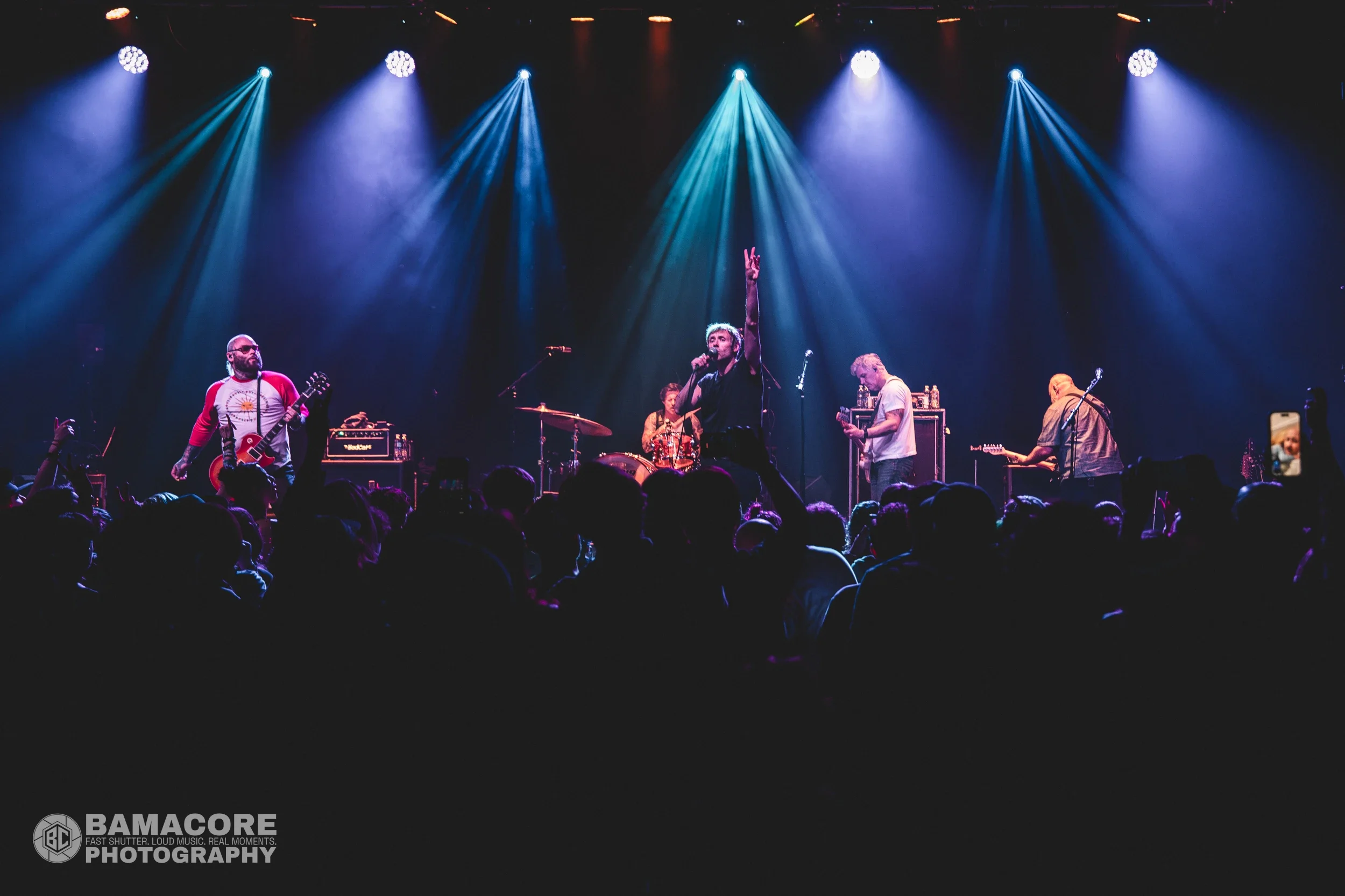 Thursday performing at Workplay, Birmingham AL — concert photography by Bamacore