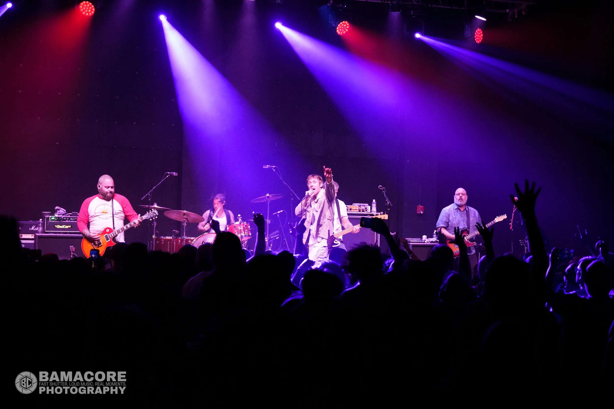 Thursday performing at Workplay, Birmingham AL — concert photography by Bamacore