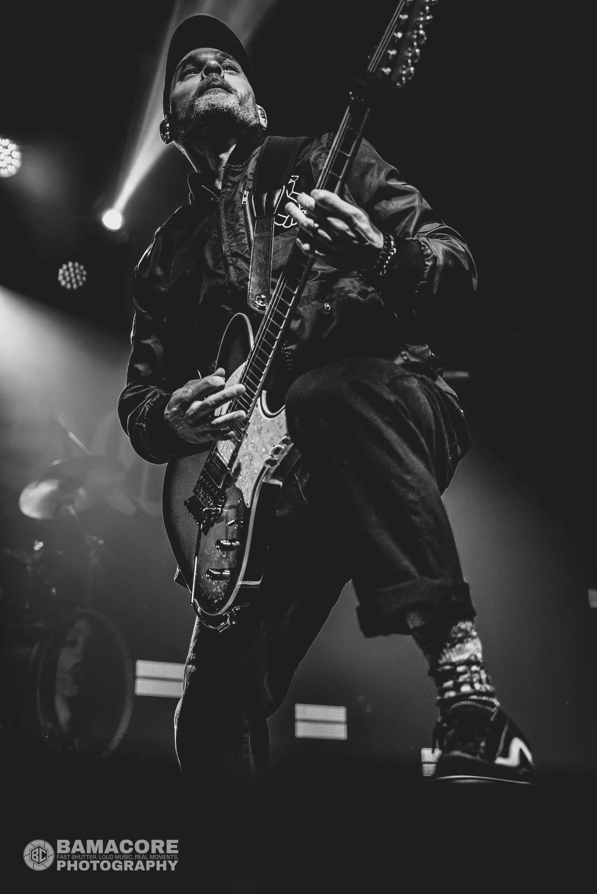 Atreyu performing at Iron City, Birmingham AL — concert photography by Bamacore