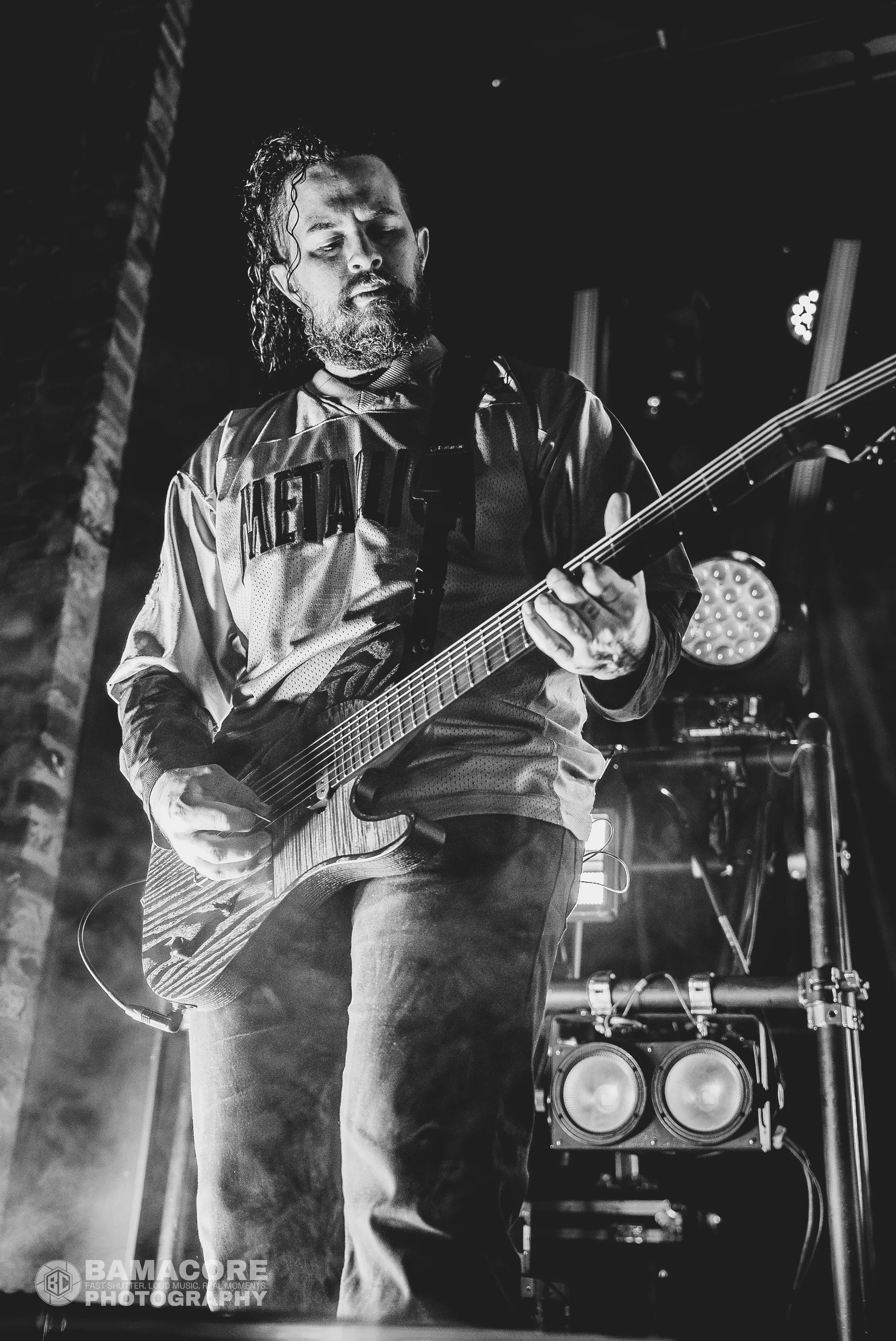 Whitechapel performing at Iron City, Birmingham AL — concert photography by Bamacore