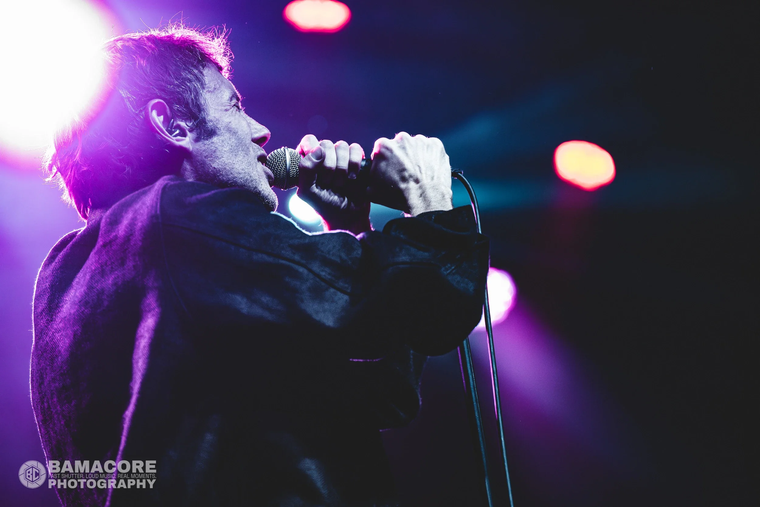 Thursday performing at Workplay, Birmingham AL — concert photography by Bamacore