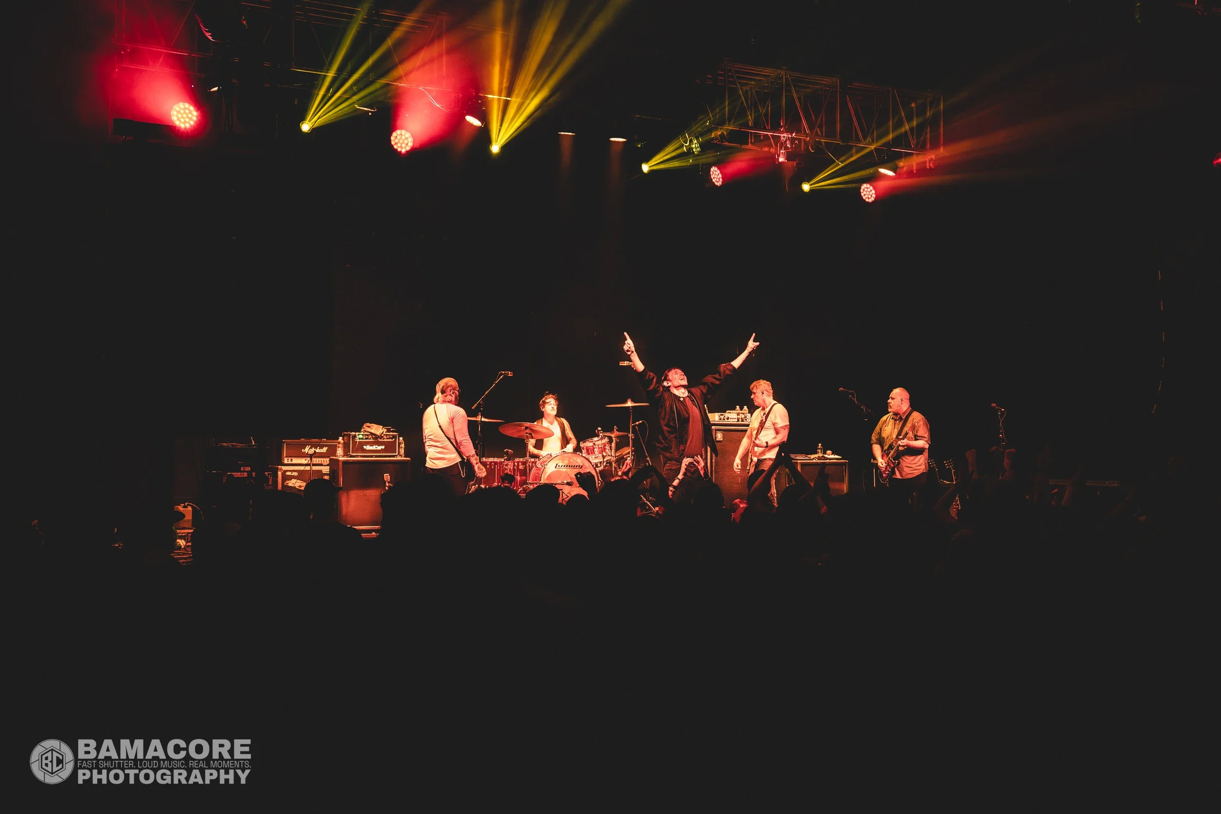 Thursday performing at Workplay, Birmingham AL — concert photography by Bamacore