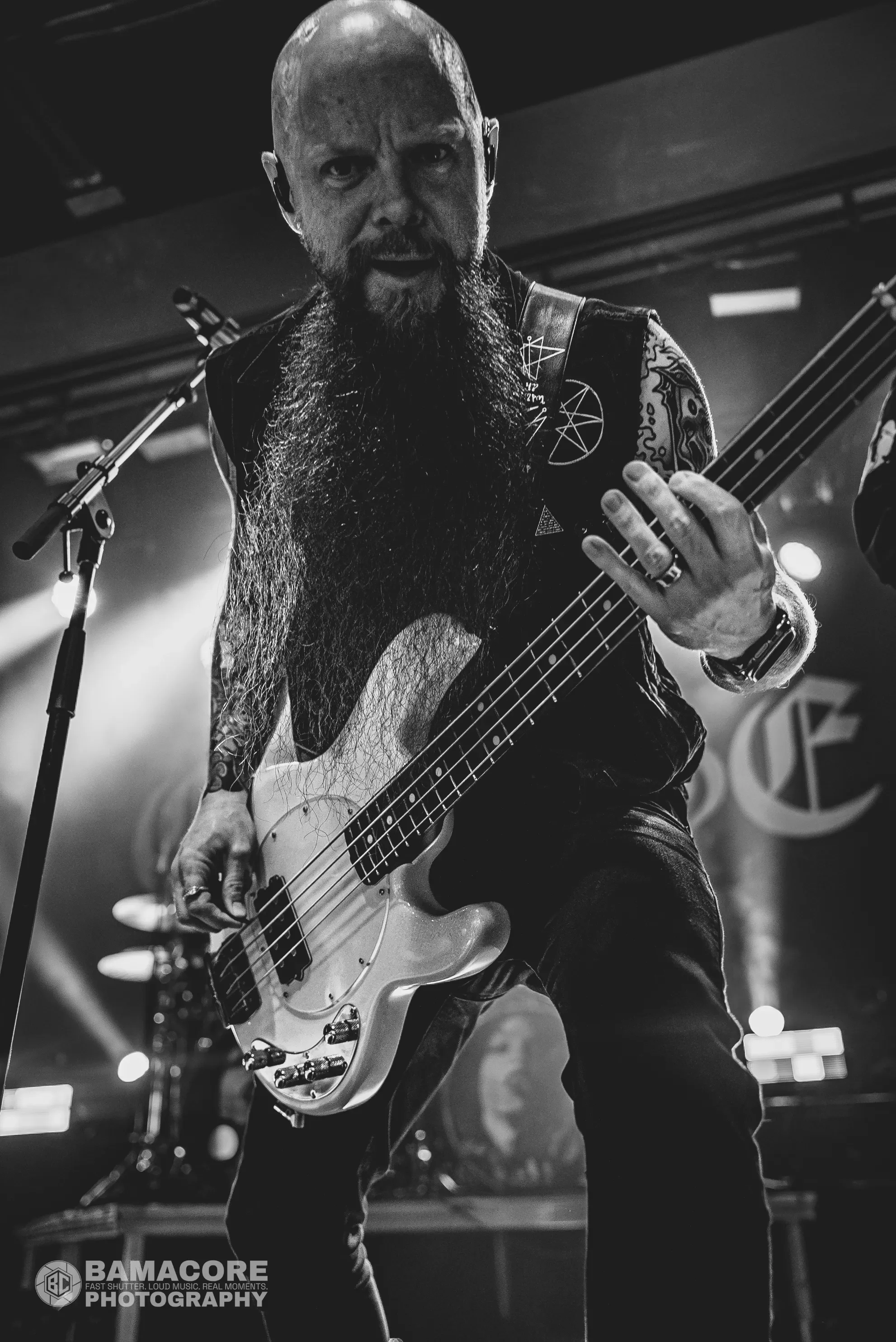 Atreyu performing at Iron City, Birmingham AL — concert photography by Bamacore