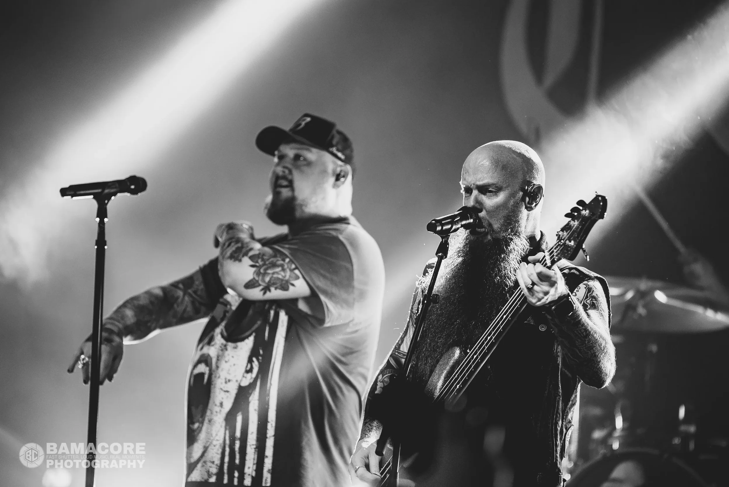 Atreyu performing at Iron City, Birmingham AL — concert photography by Bamacore