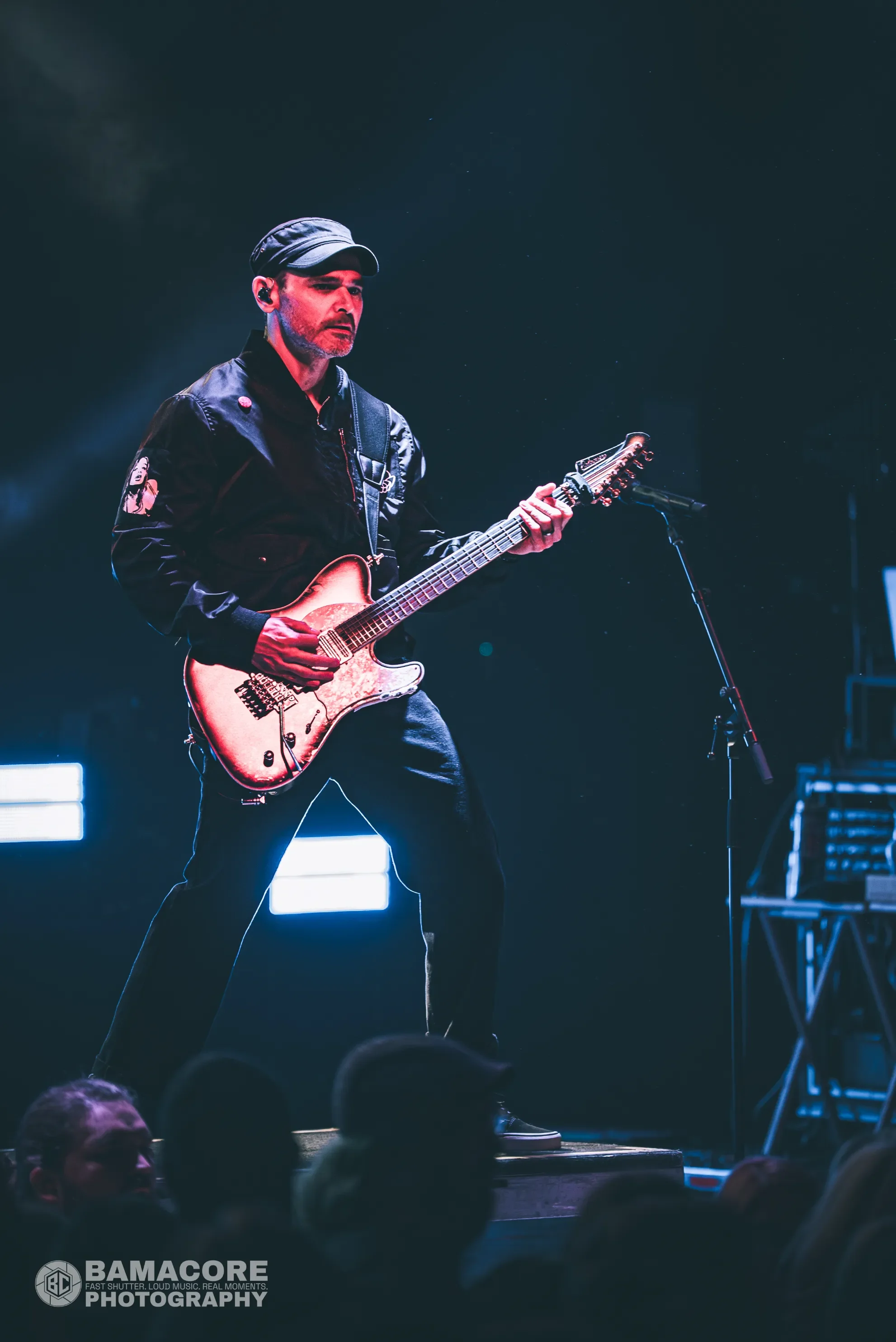 Atreyu performing at Iron City, Birmingham AL — concert photography by Bamacore