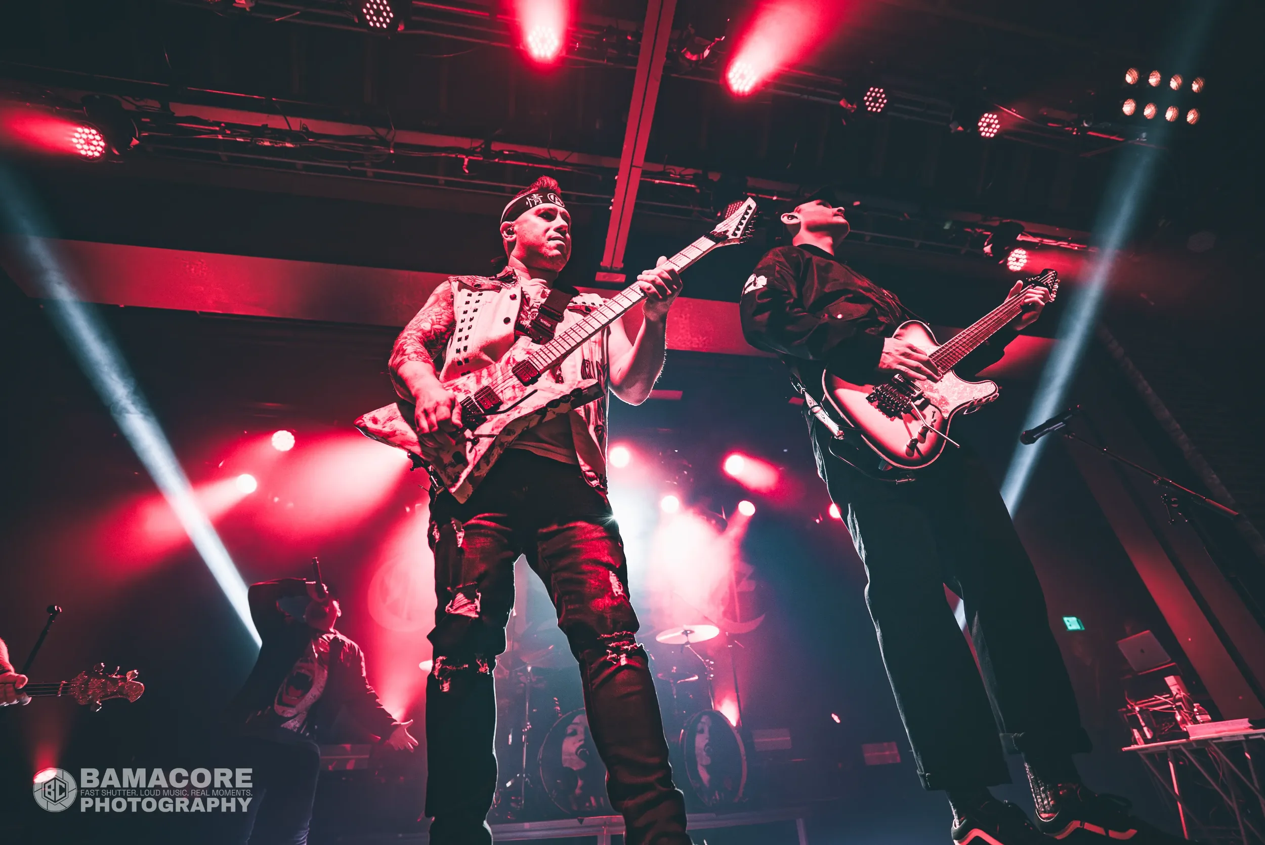 Atreyu performing at Iron City, Birmingham AL — concert photography by Bamacore