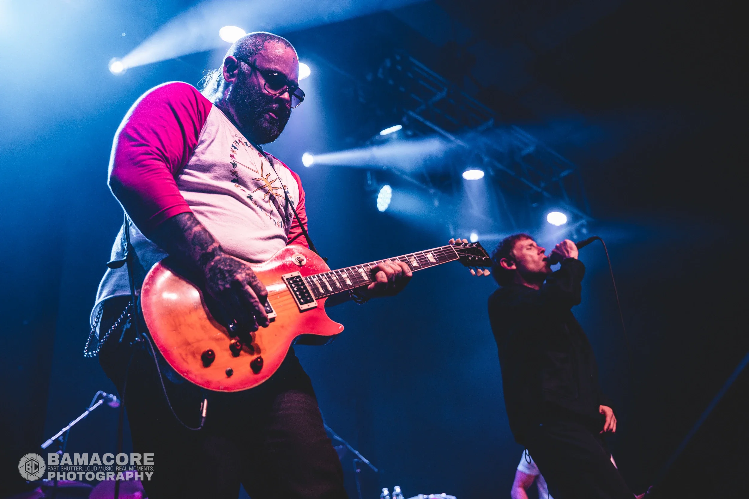 Thursday performing at Workplay, Birmingham AL — concert photography by Bamacore