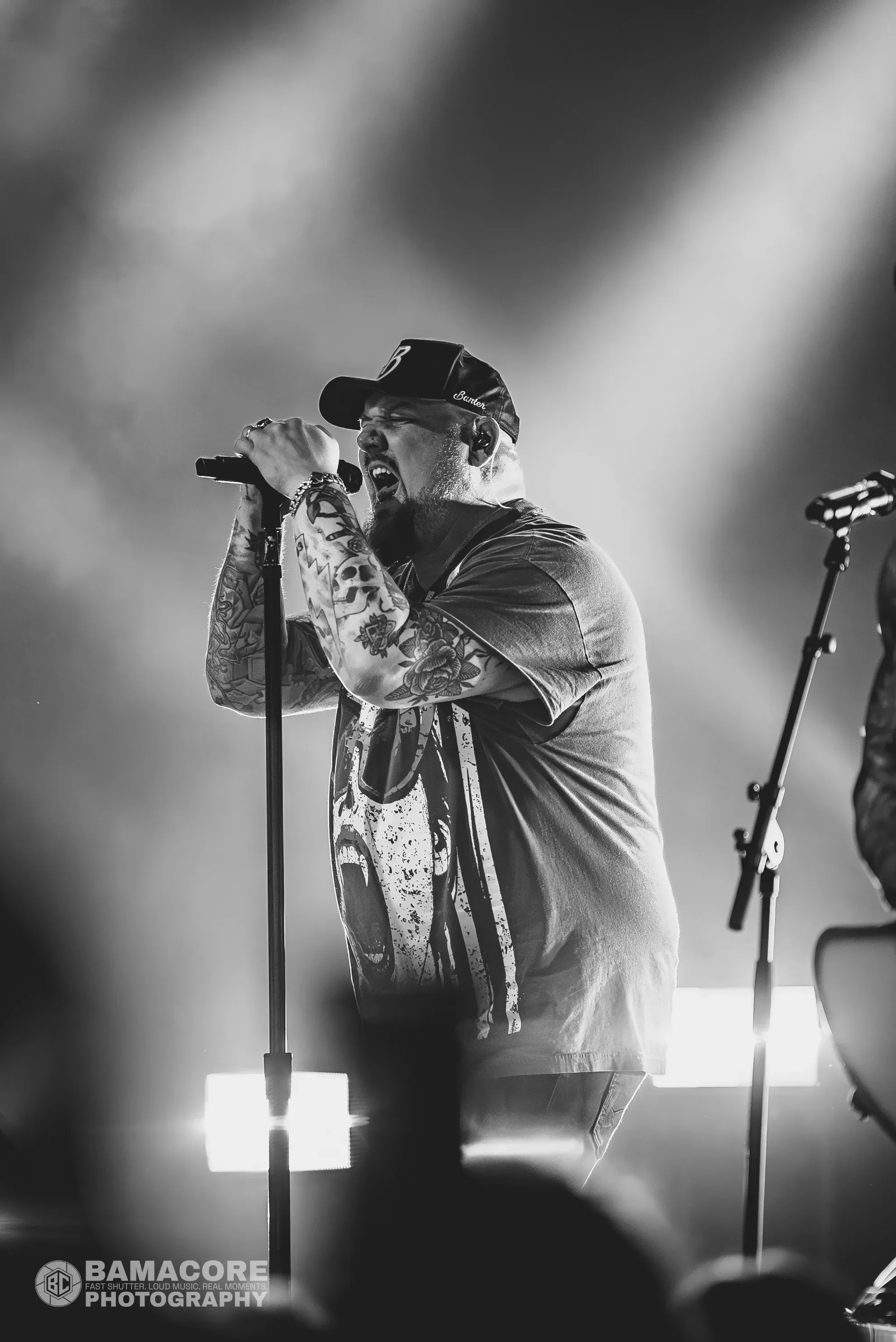 Atreyu performing at Iron City, Birmingham AL — concert photography by Bamacore