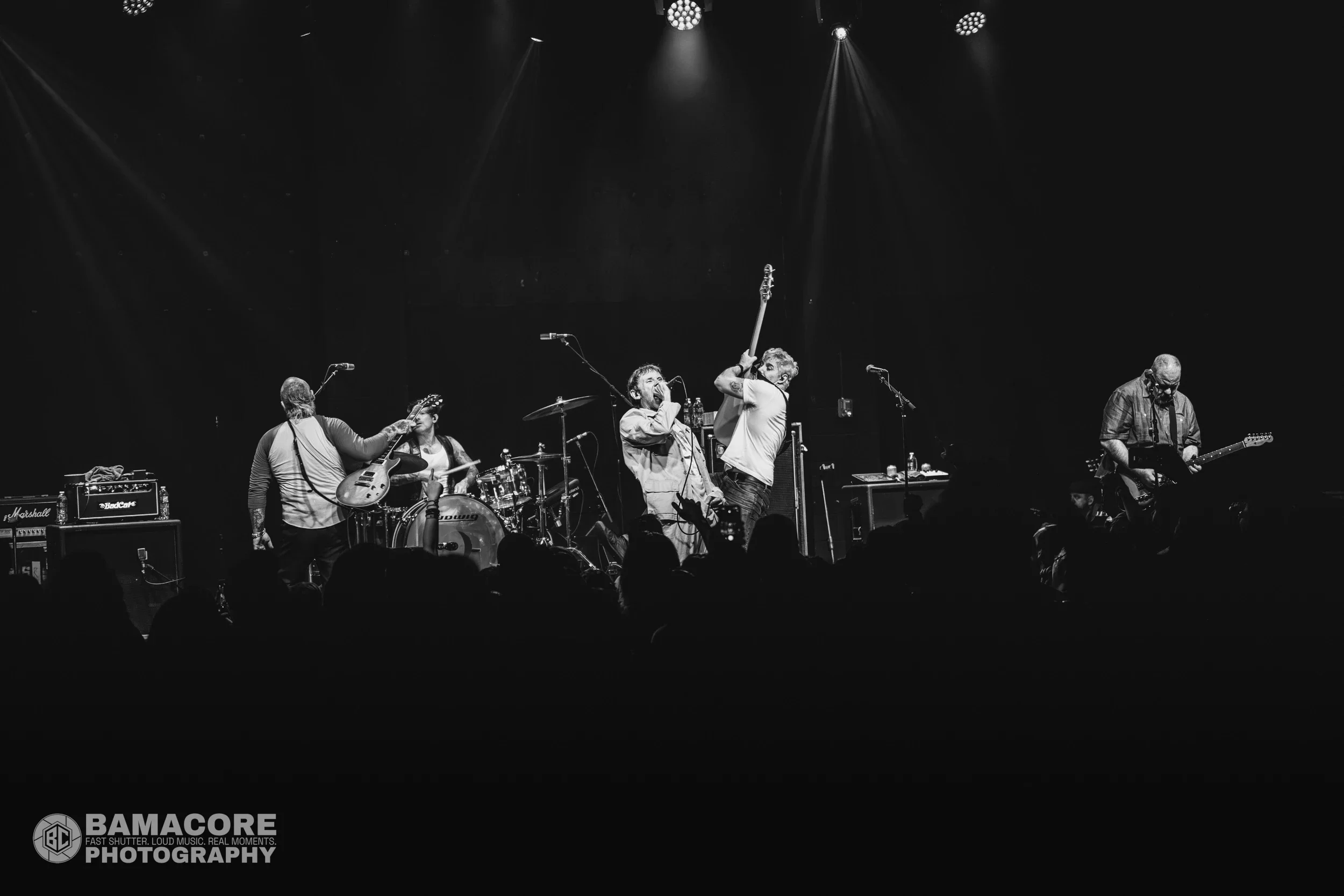 Thursday performing at Workplay, Birmingham AL — concert photography by Bamacore