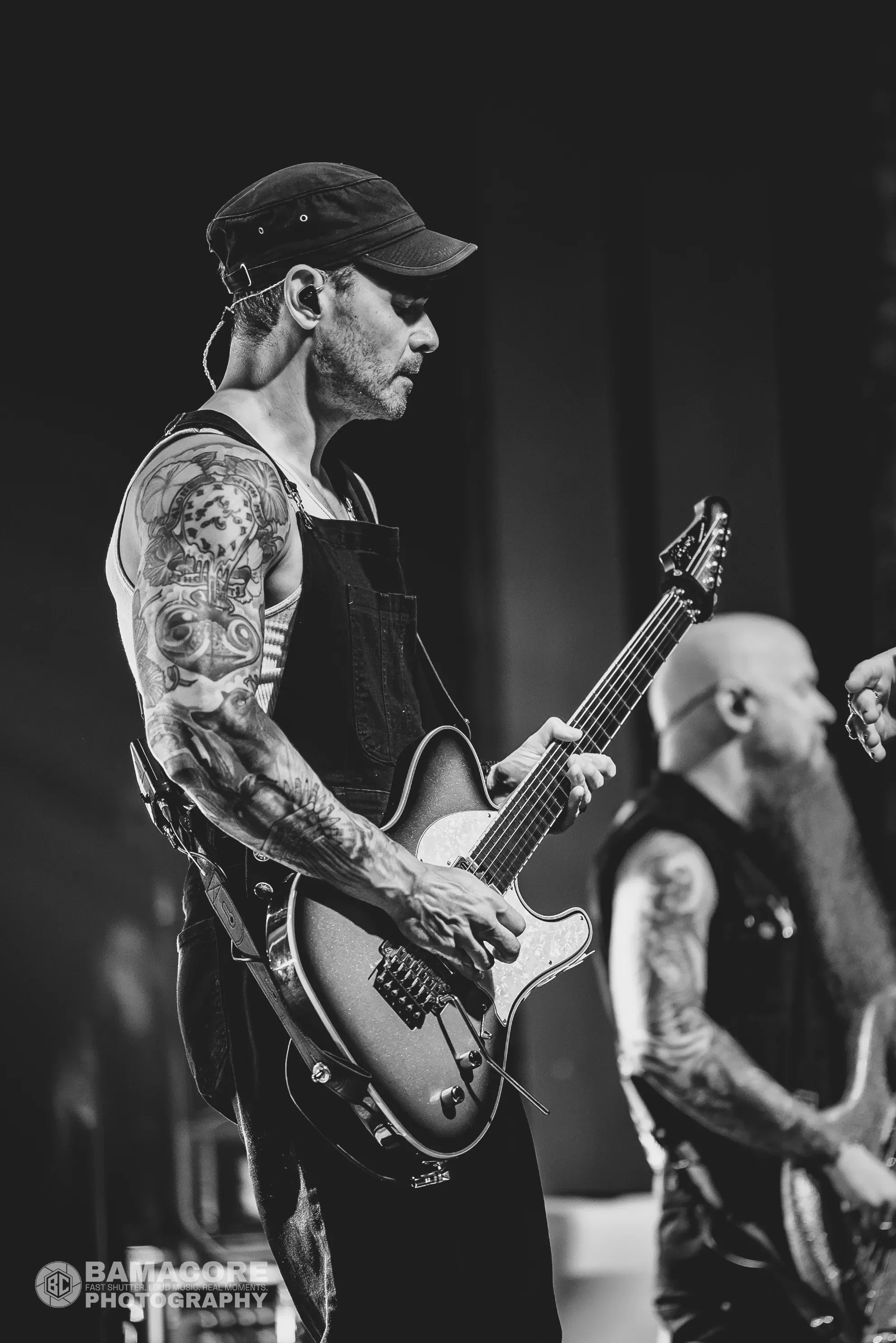 Atreyu performing at Iron City, Birmingham AL — concert photography by Bamacore