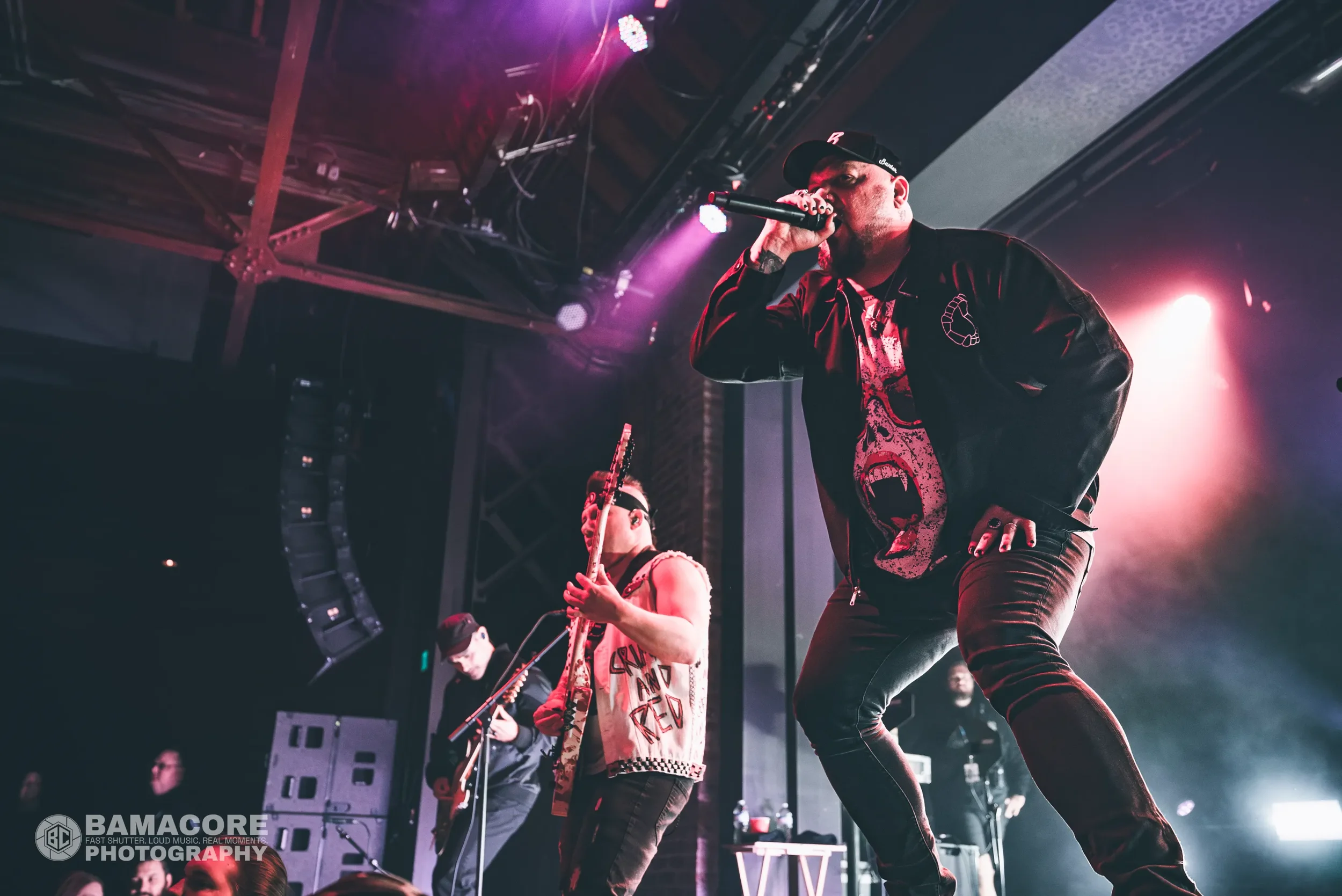 Atreyu performing at Iron City, Birmingham AL — concert photography by Bamacore