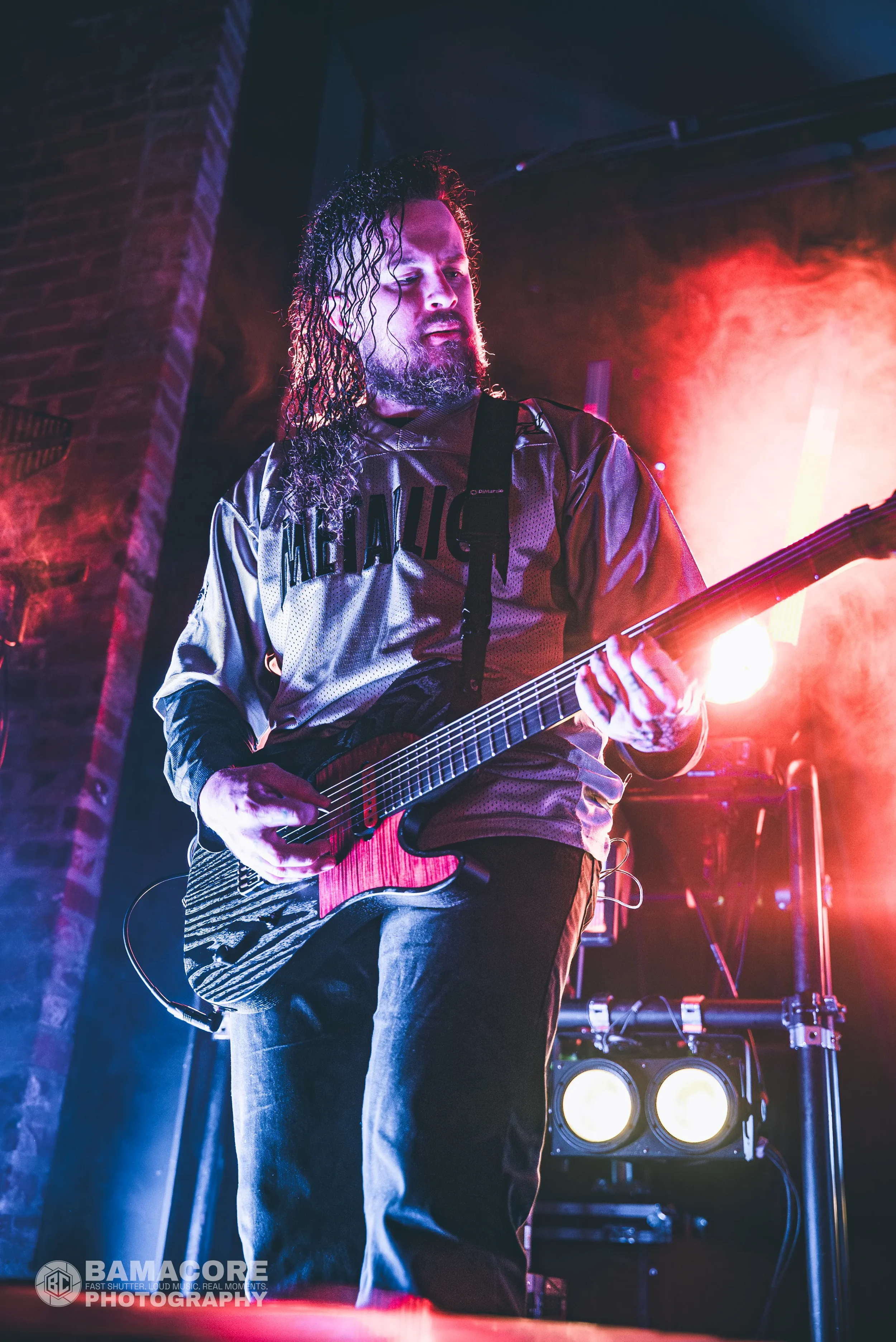 Whitechapel performing at Iron City, Birmingham AL — concert photography by Bamacore