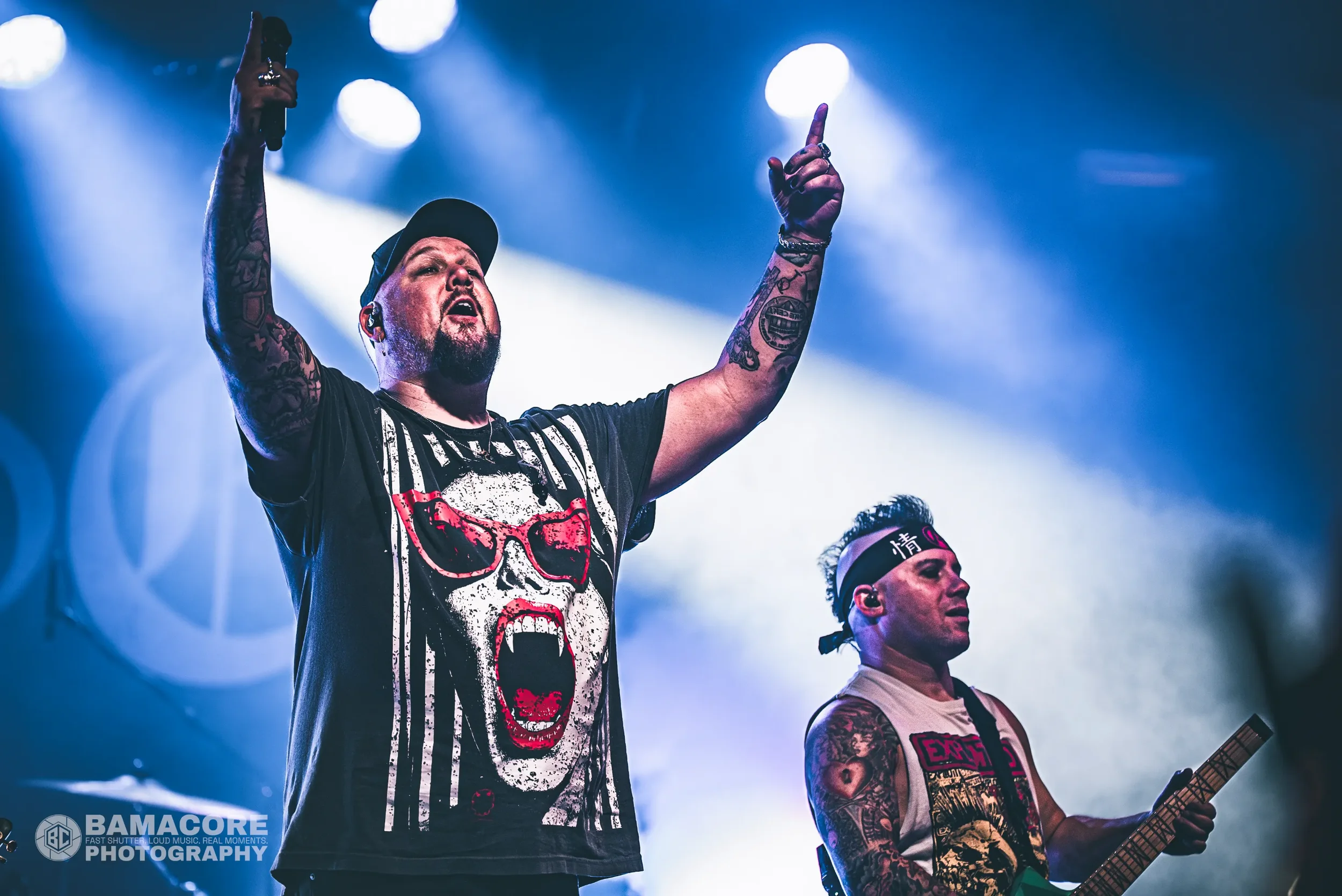 Atreyu performing at Iron City, Birmingham AL — concert photography by Bamacore