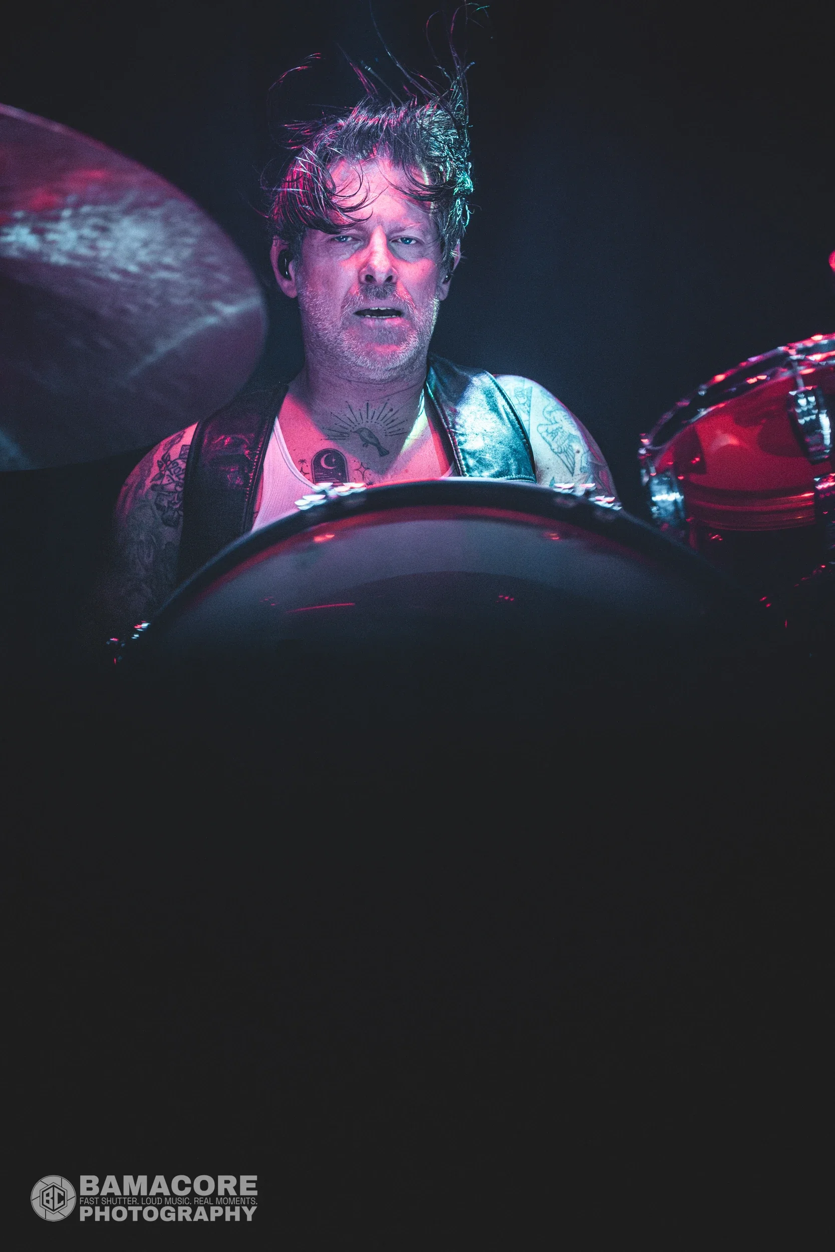 Thursday performing at Workplay, Birmingham AL — concert photography by Bamacore