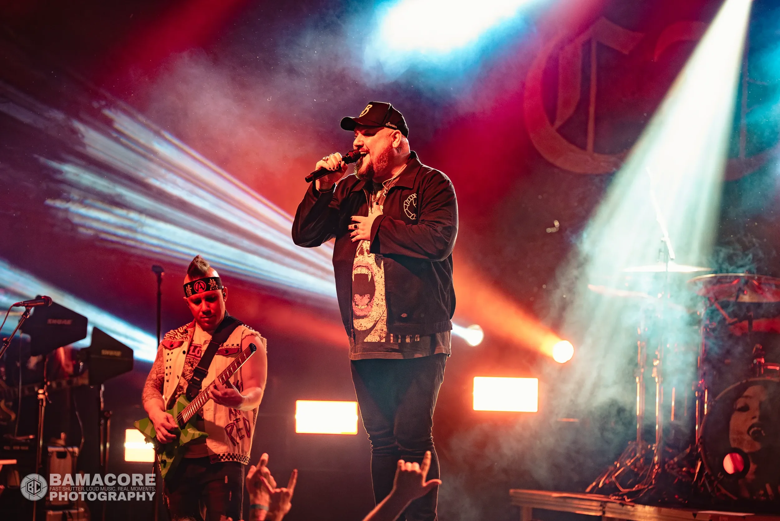 Atreyu performing at Iron City, Birmingham AL — concert photography by Bamacore