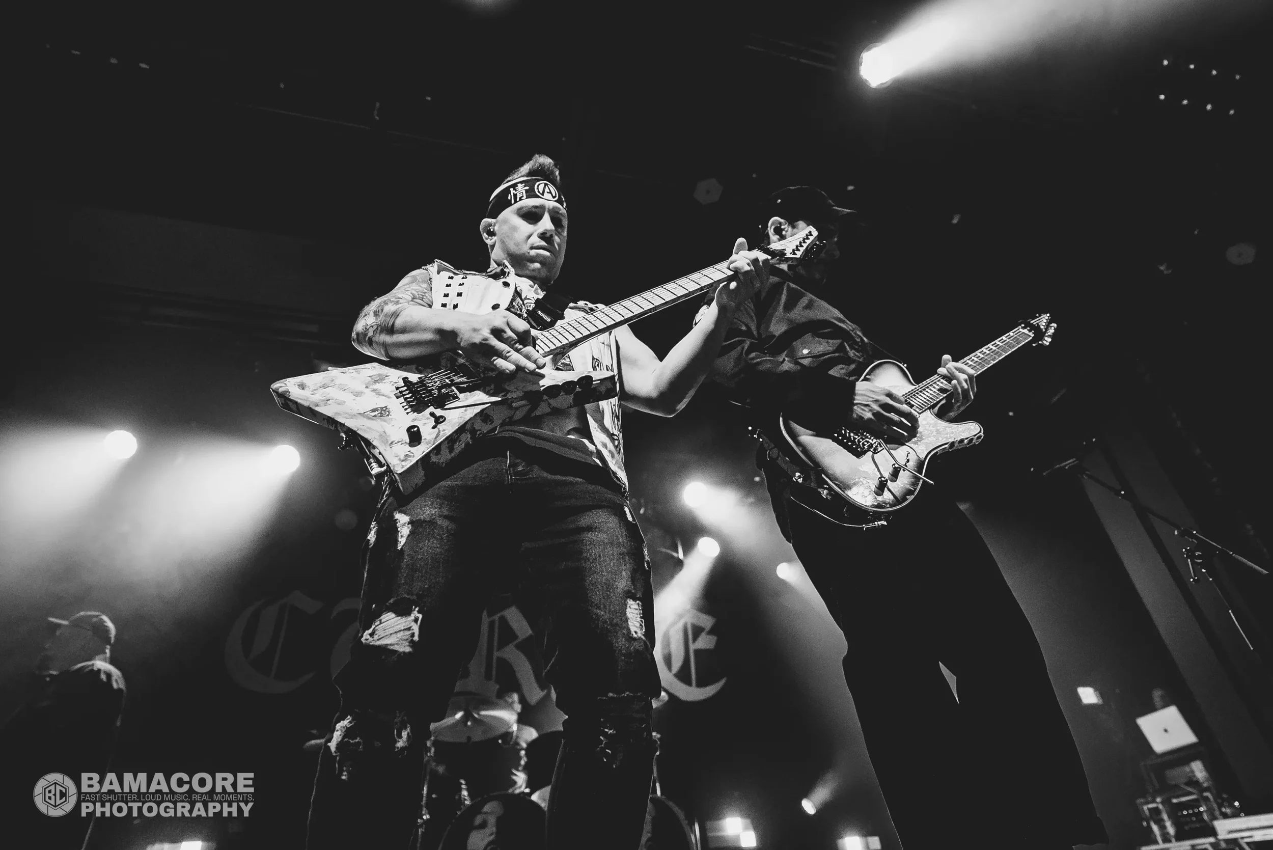 Atreyu performing at Iron City, Birmingham AL — concert photography by Bamacore