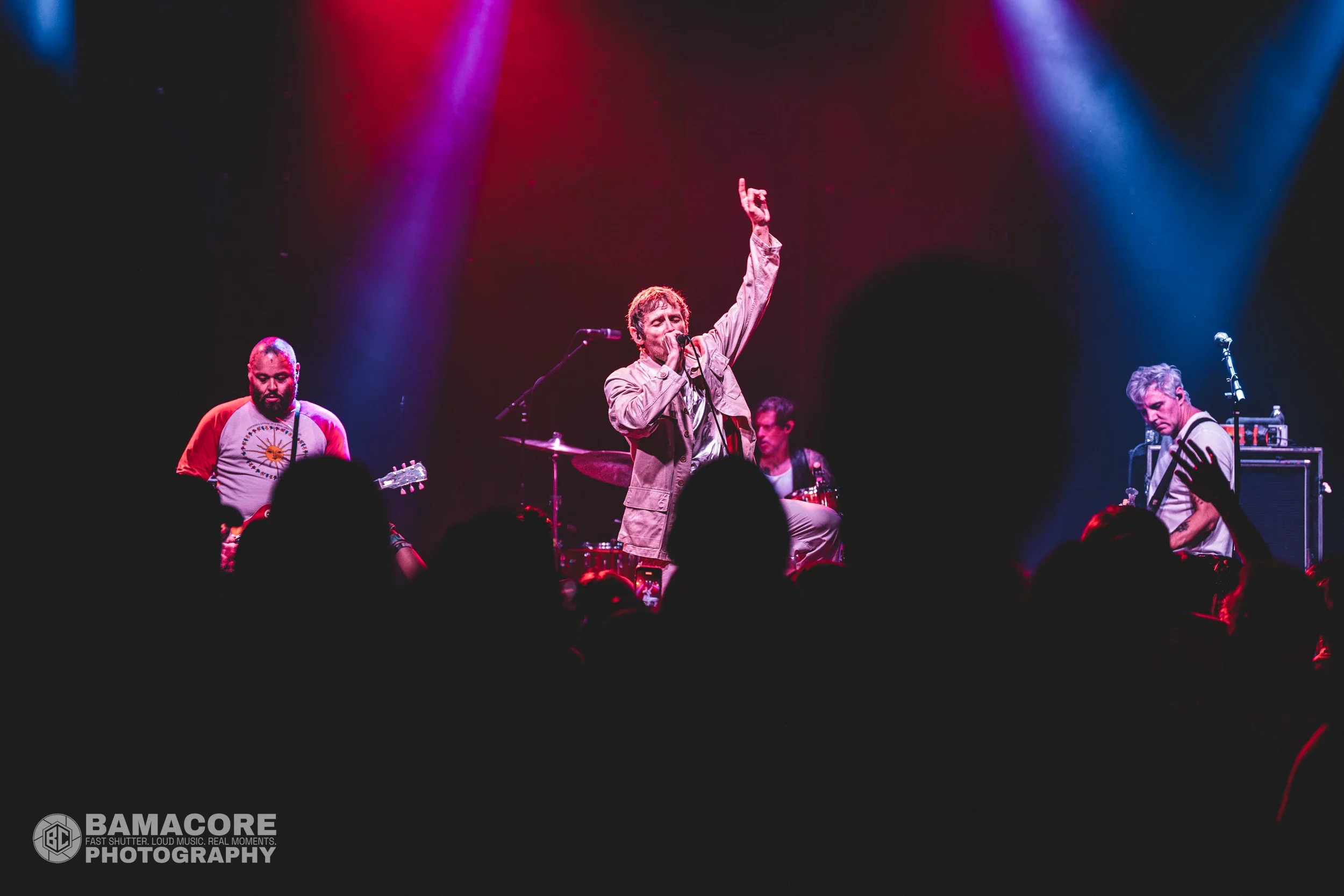 Thursday performing at Workplay, Birmingham AL — concert photography by Bamacore