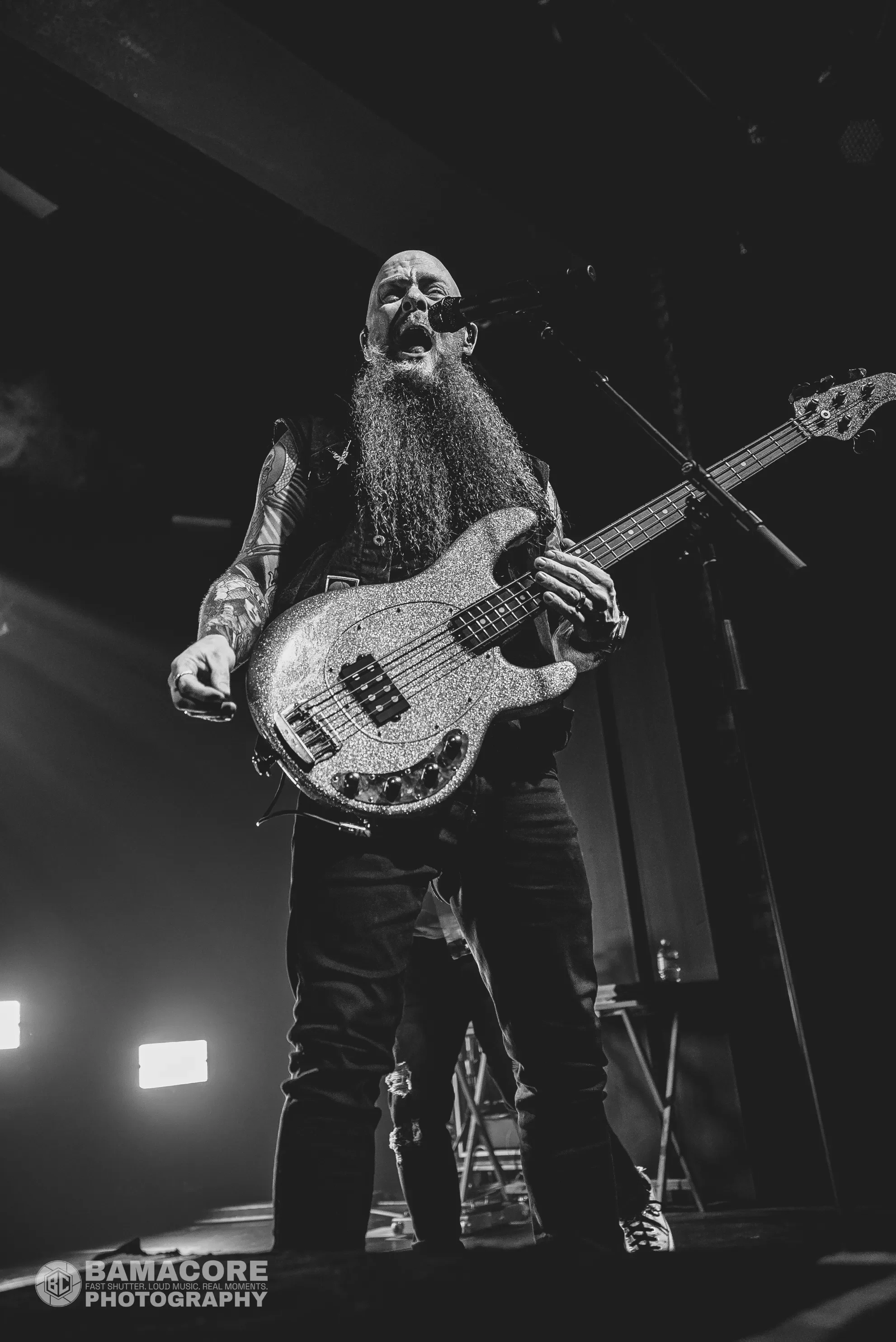 Atreyu performing at Iron City, Birmingham AL — concert photography by Bamacore