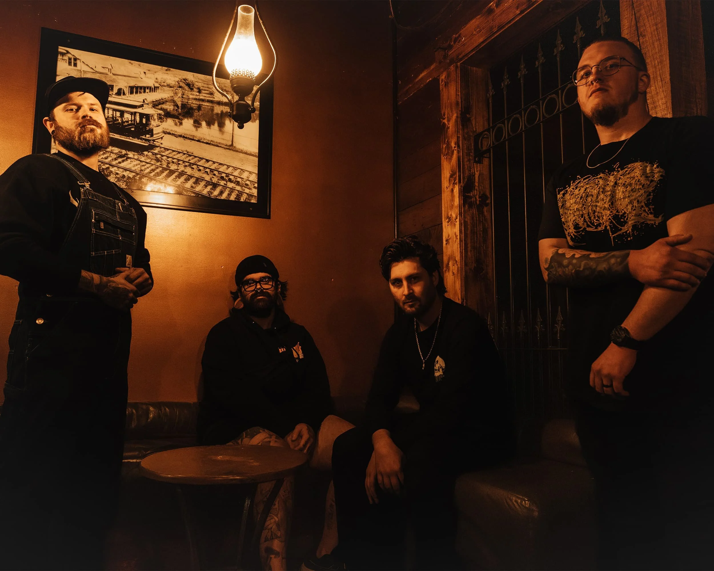 The band Bridewell, group promotional shot