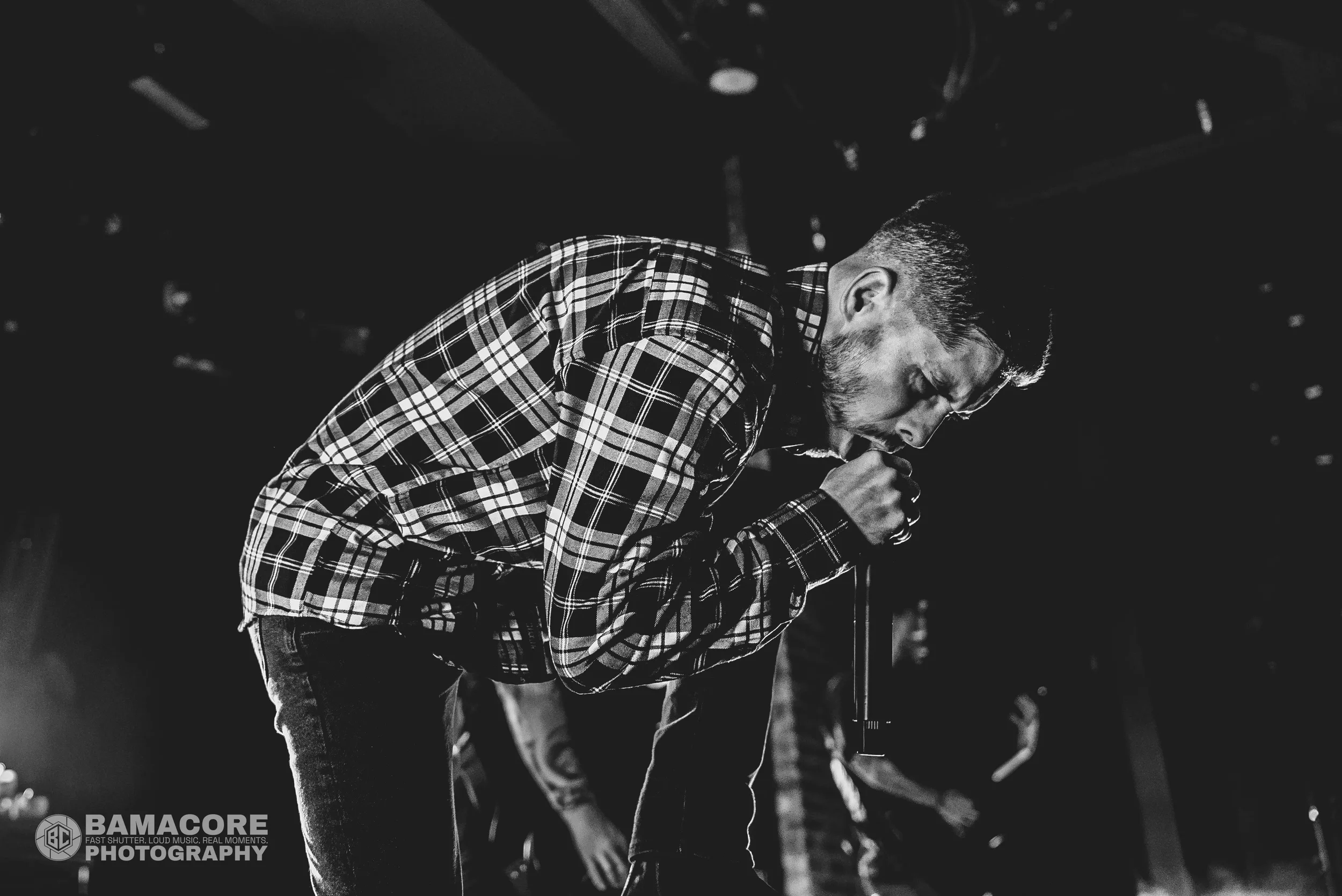 Whitechapel performing at Iron City, Birmingham AL — concert photography by Bamacore