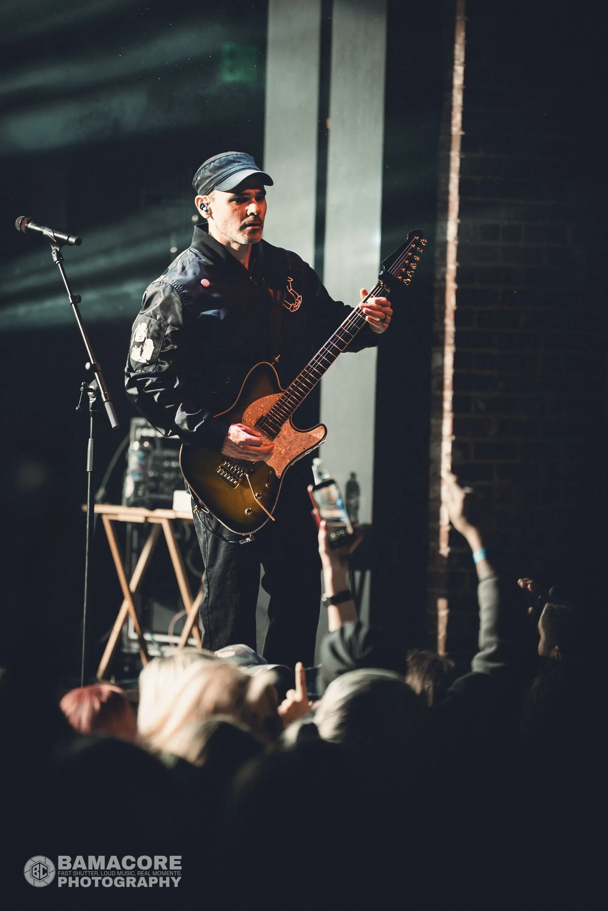 Atreyu performing at Iron City, Birmingham AL — concert photography by Bamacore