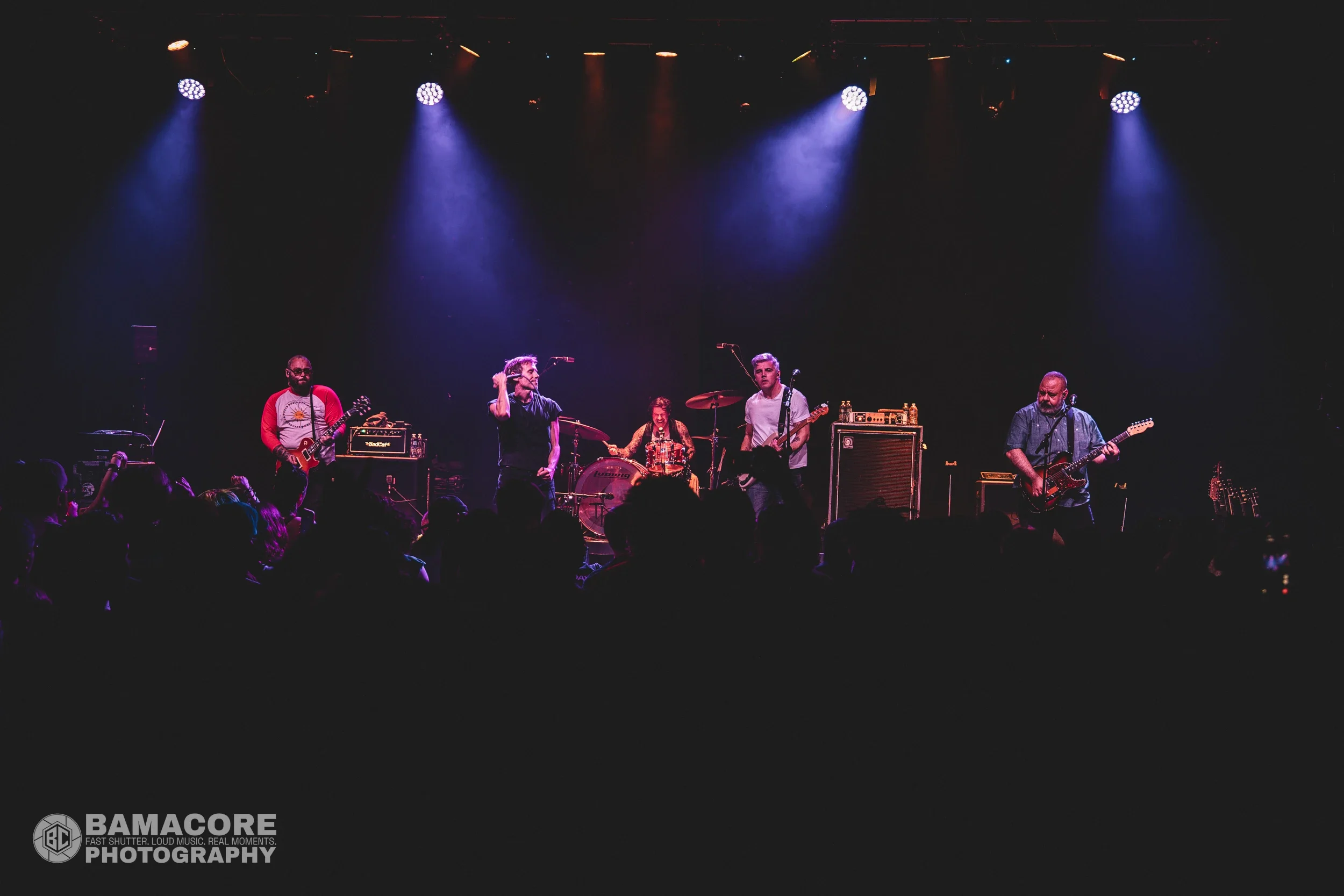 Thursday performing at Workplay, Birmingham AL — concert photography by Bamacore