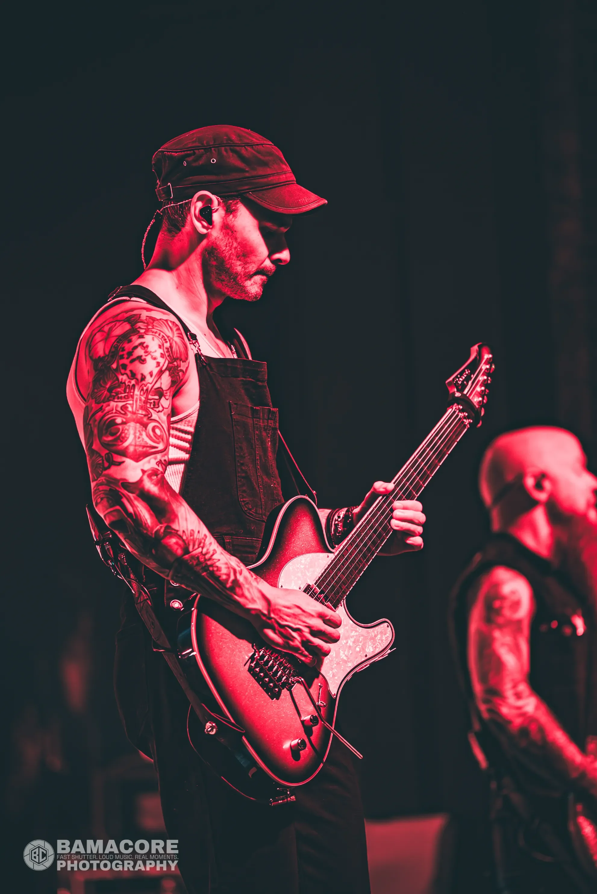 Atreyu performing at Iron City, Birmingham AL — concert photography by Bamacore