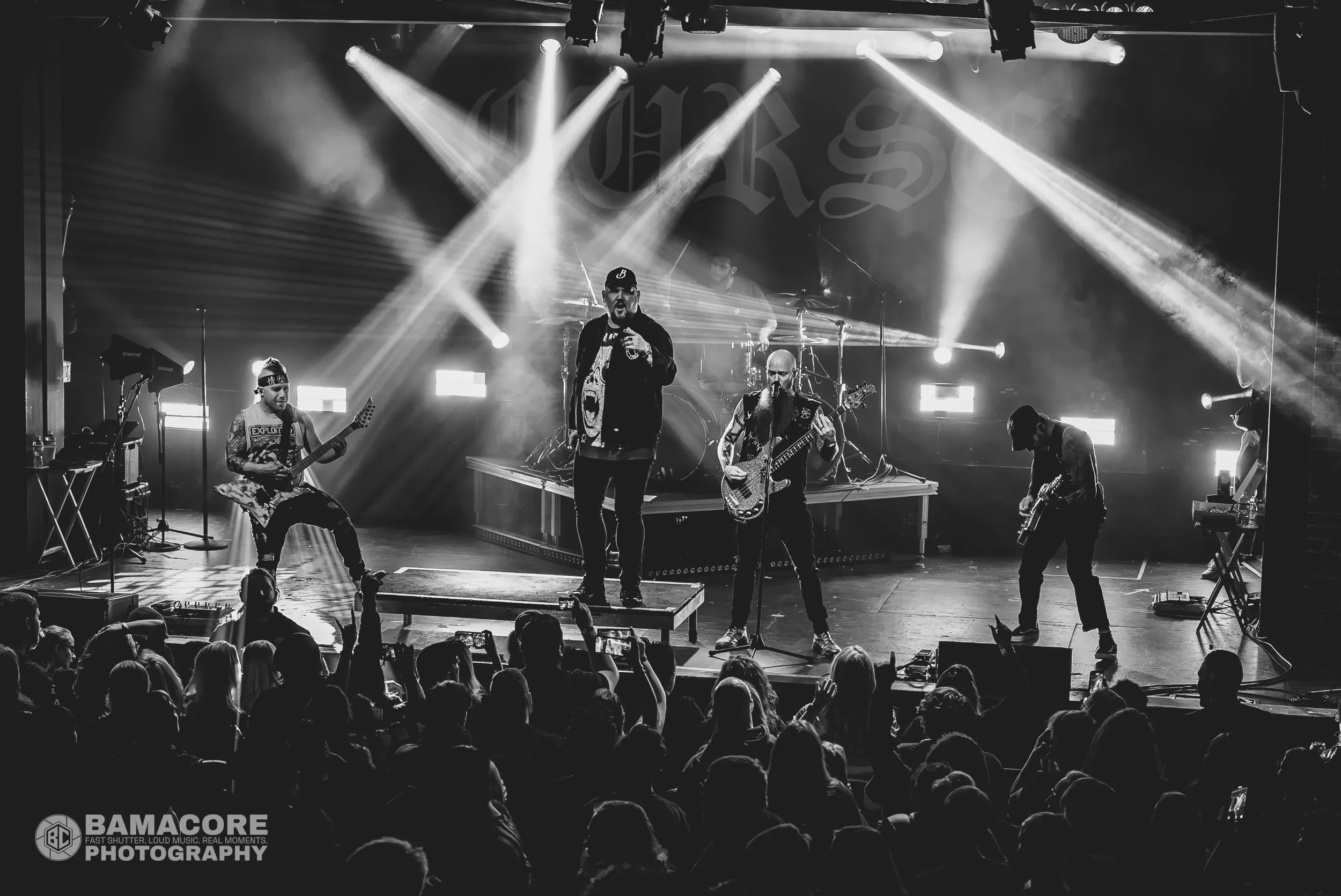 Atreyu performing at Iron City, Birmingham AL — concert photography by Bamacore