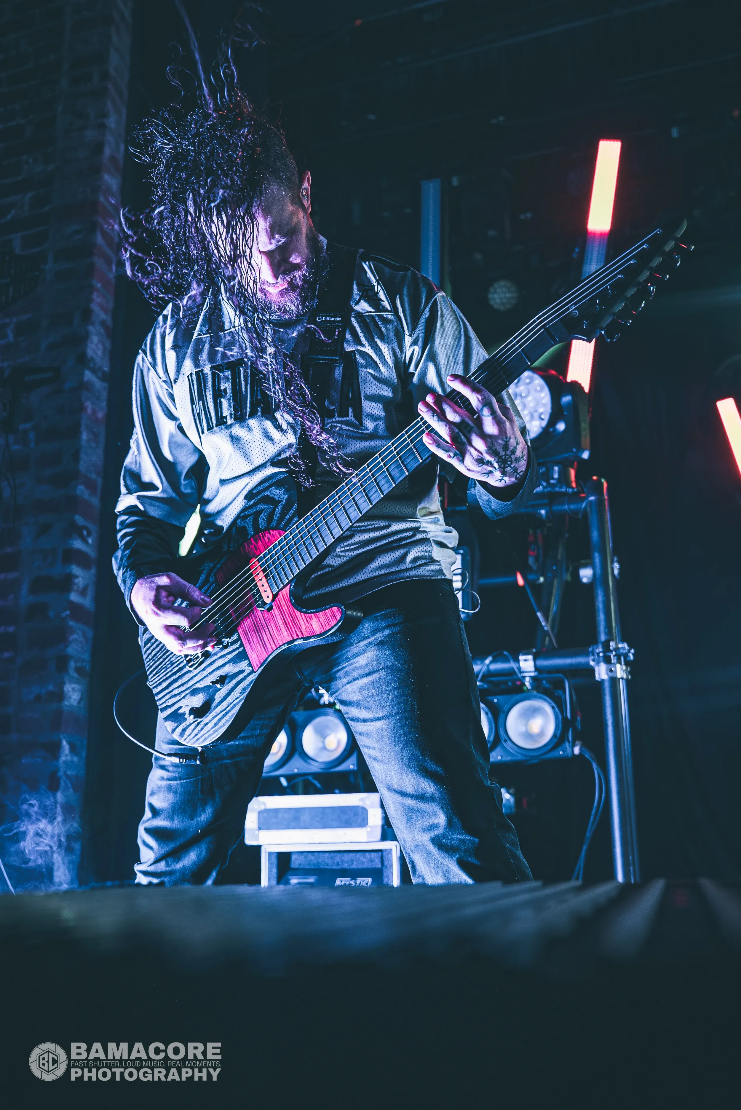 Whitechapel performing at Iron City, Birmingham AL — concert photography by Bamacore