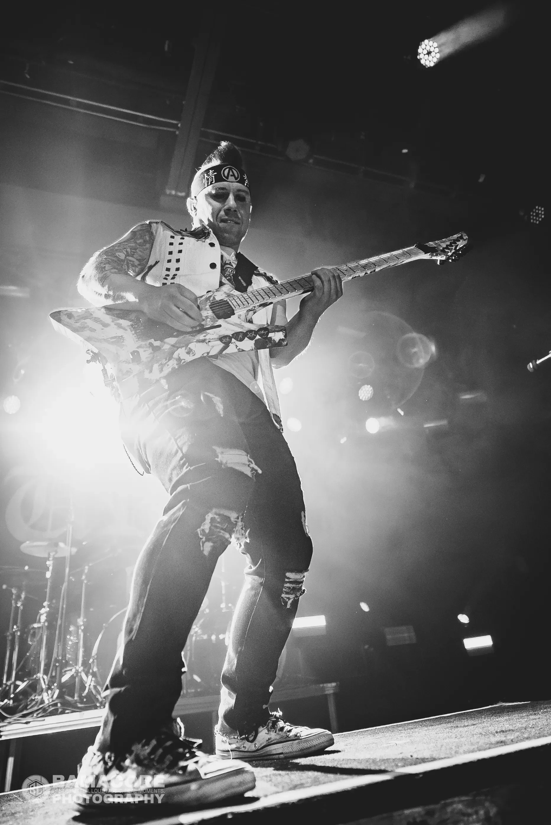 Atreyu performing at Iron City, Birmingham AL — concert photography by Bamacore