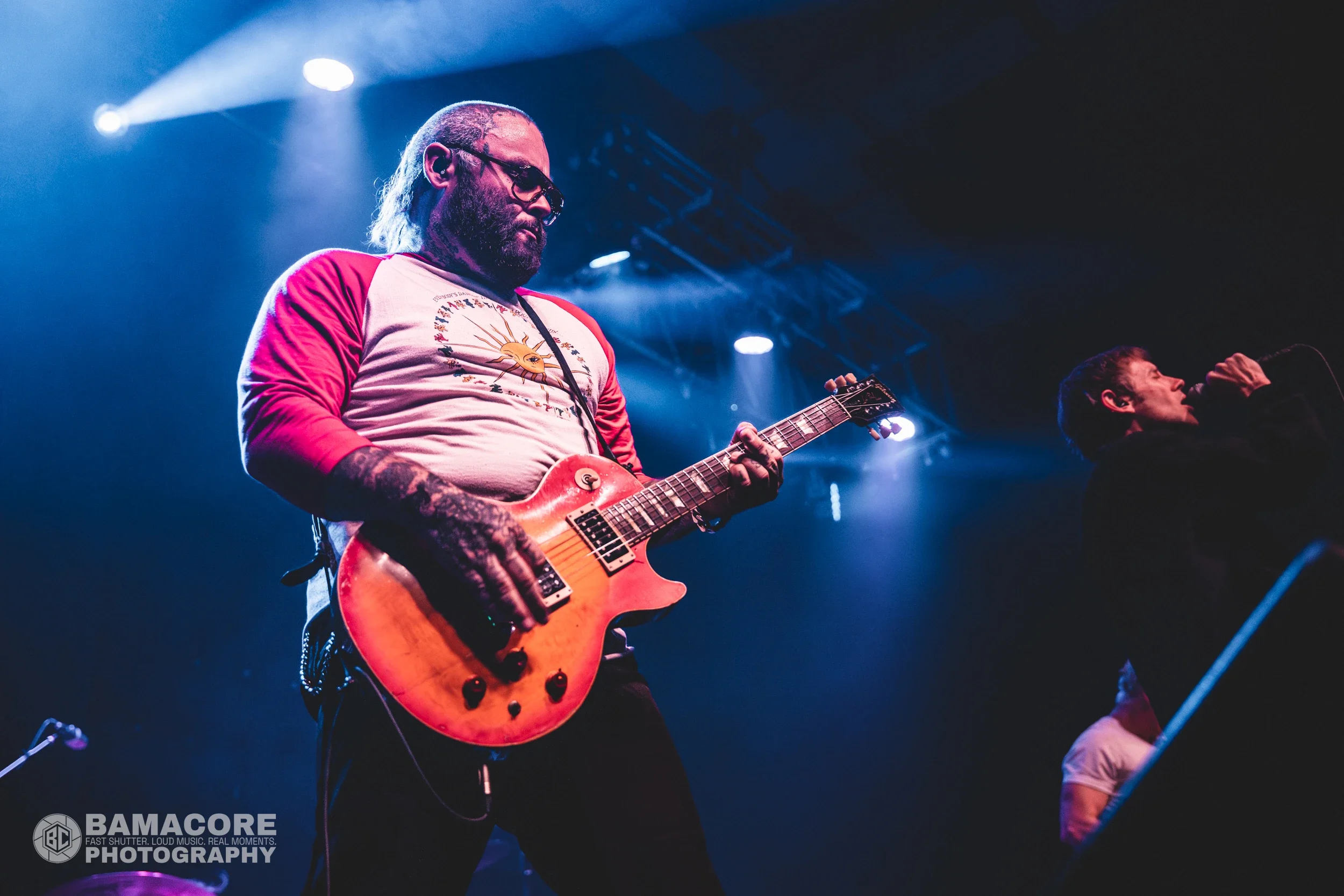 Thursday performing at Workplay, Birmingham AL — concert photography by Bamacore