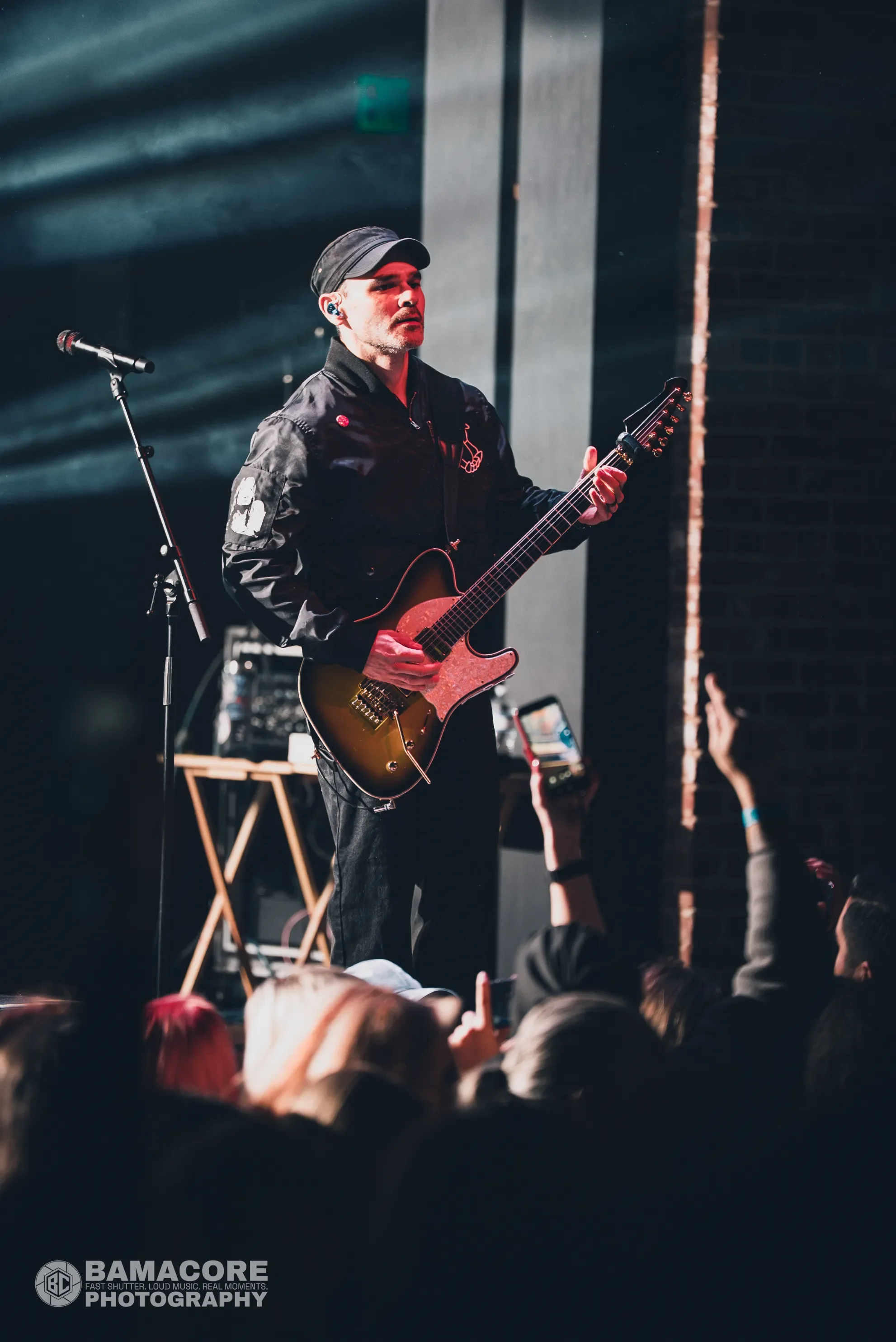 Atreyu performing at Iron City, Birmingham AL — concert photography by Bamacore