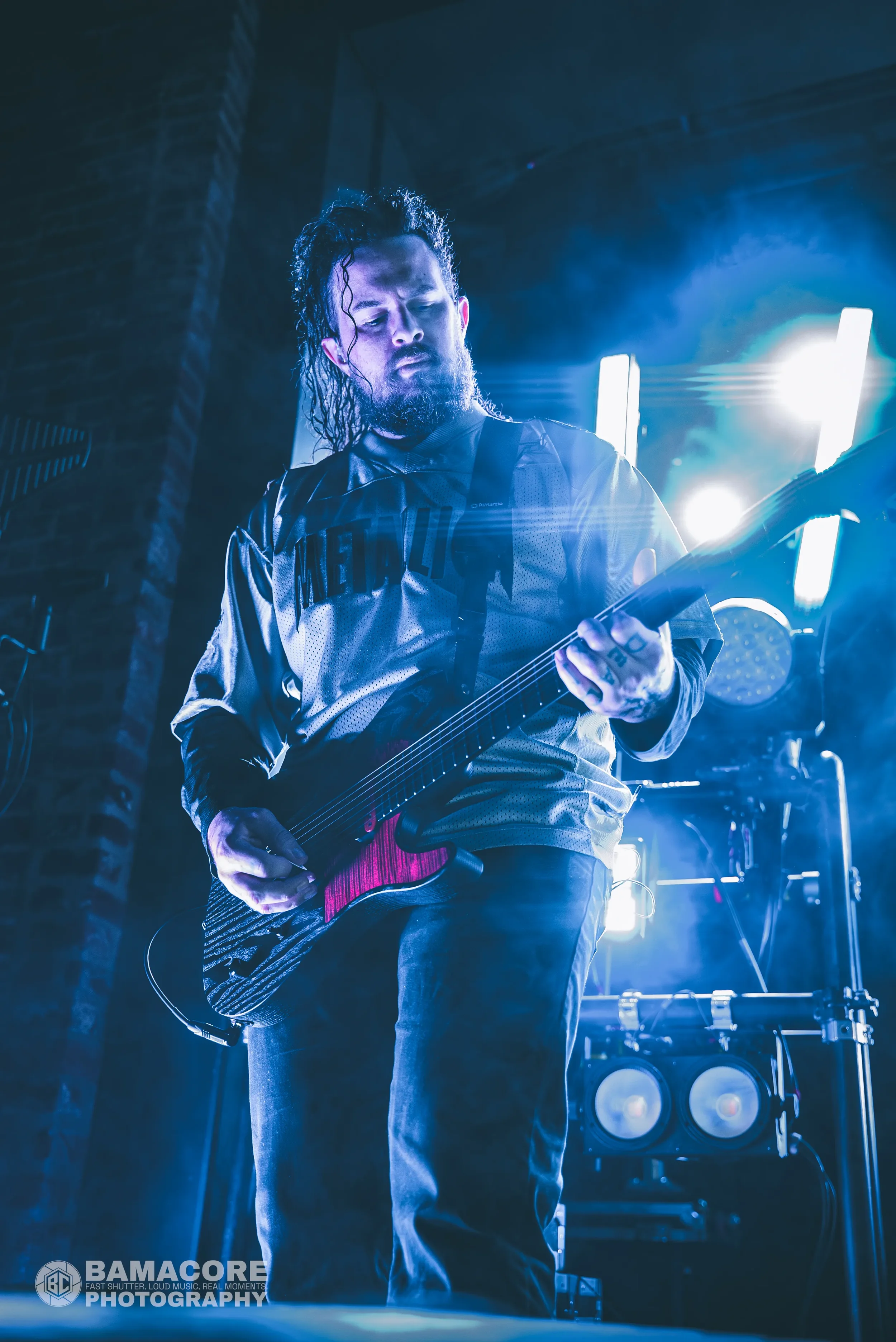 Whitechapel performing at Iron City, Birmingham AL — concert photography by Bamacore