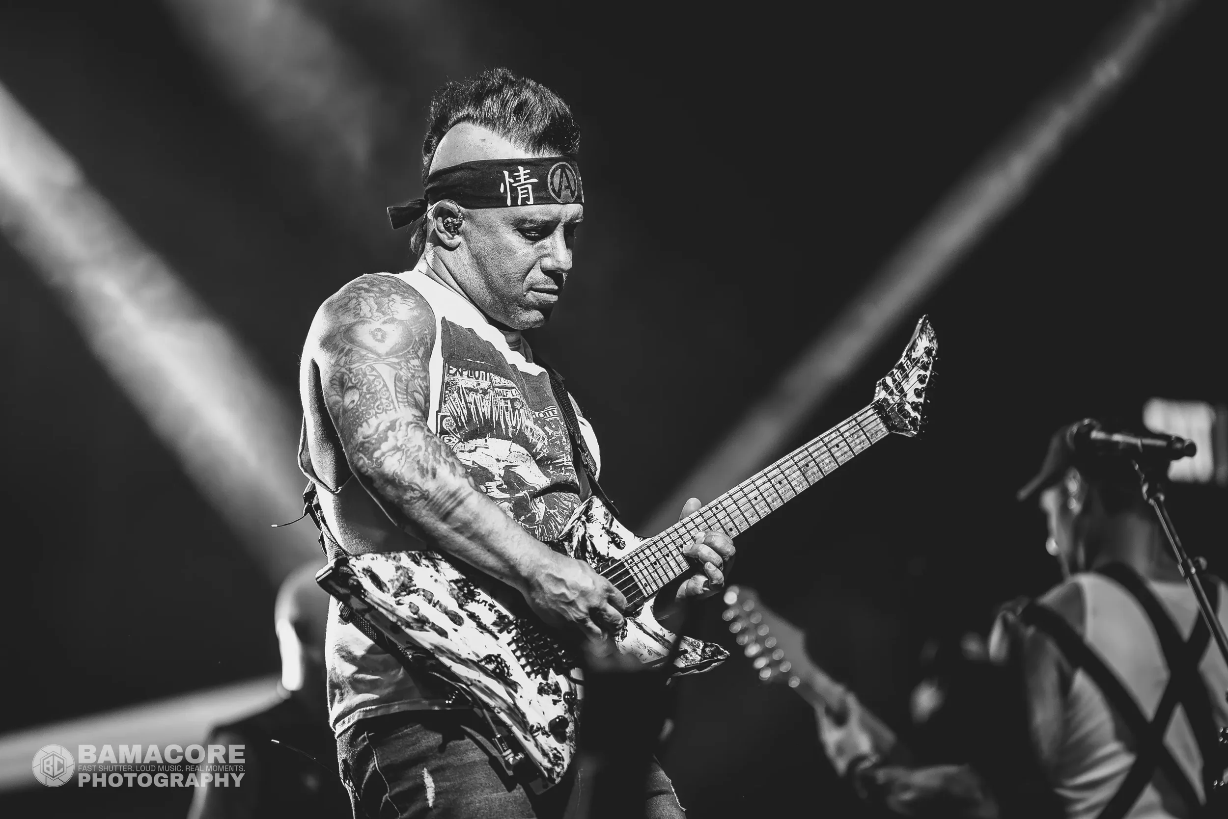 Atreyu performing at Iron City, Birmingham AL — concert photography by Bamacore