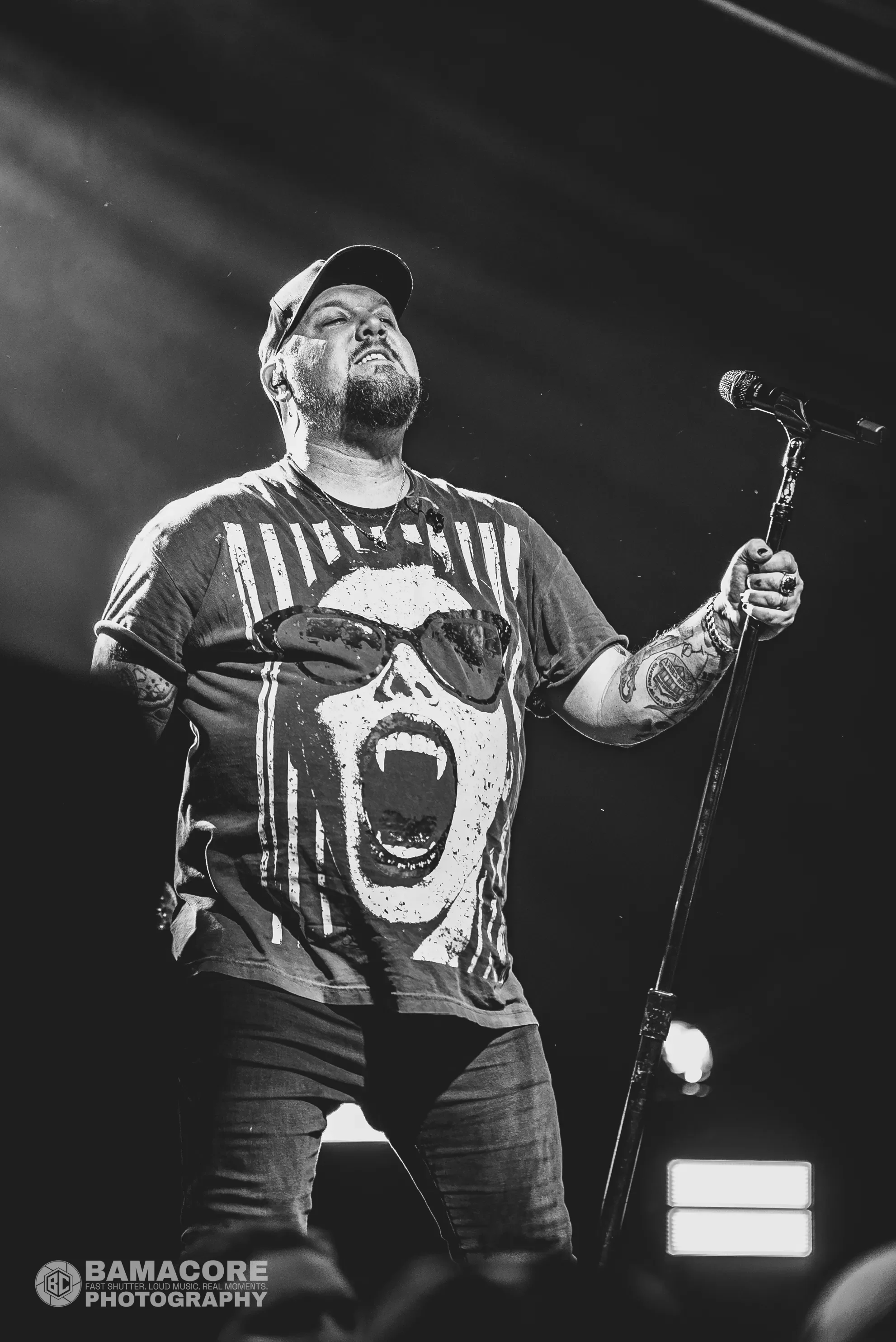 Atreyu performing at Iron City, Birmingham AL — concert photography by Bamacore