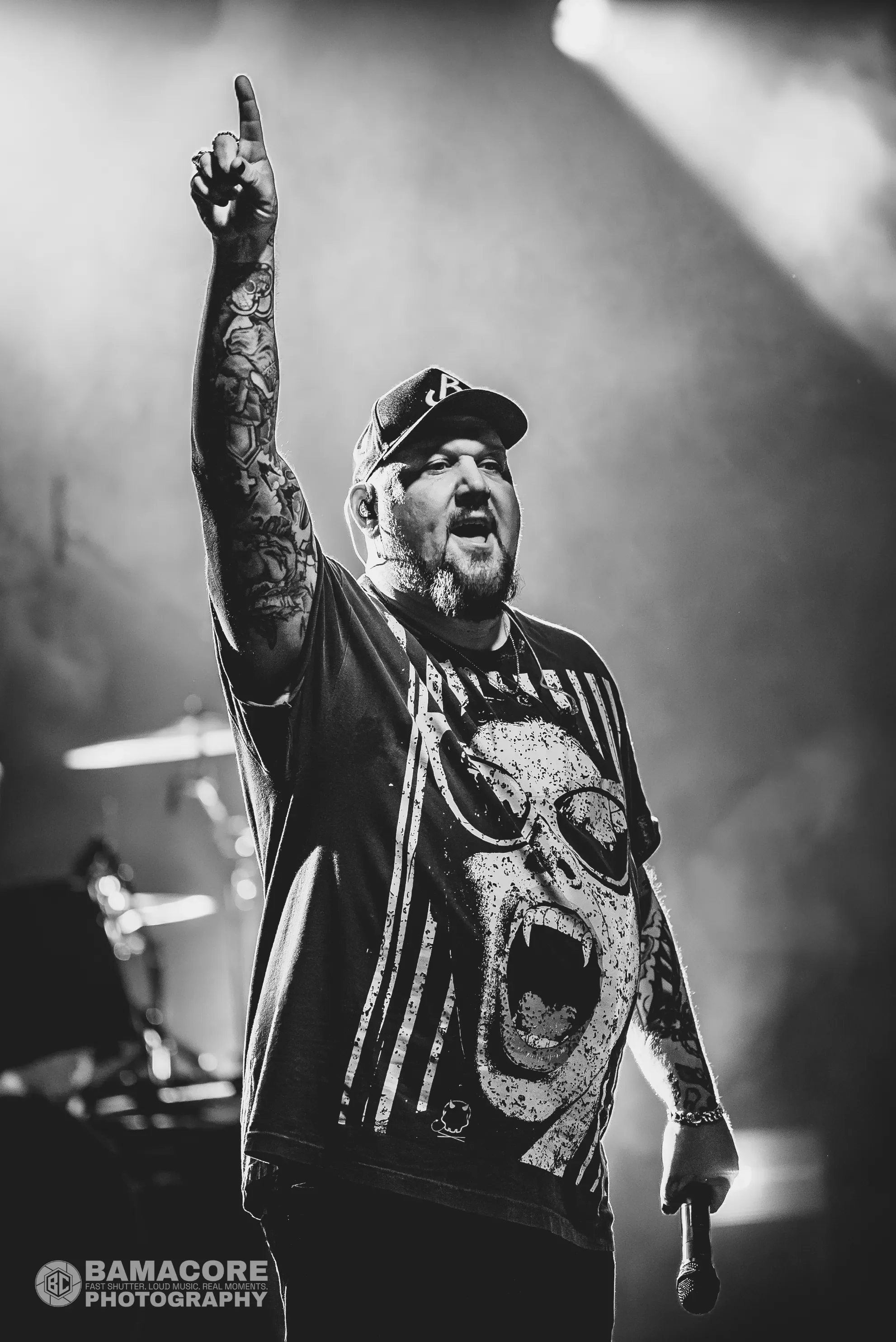 Atreyu performing at Iron City, Birmingham AL — concert photography by Bamacore