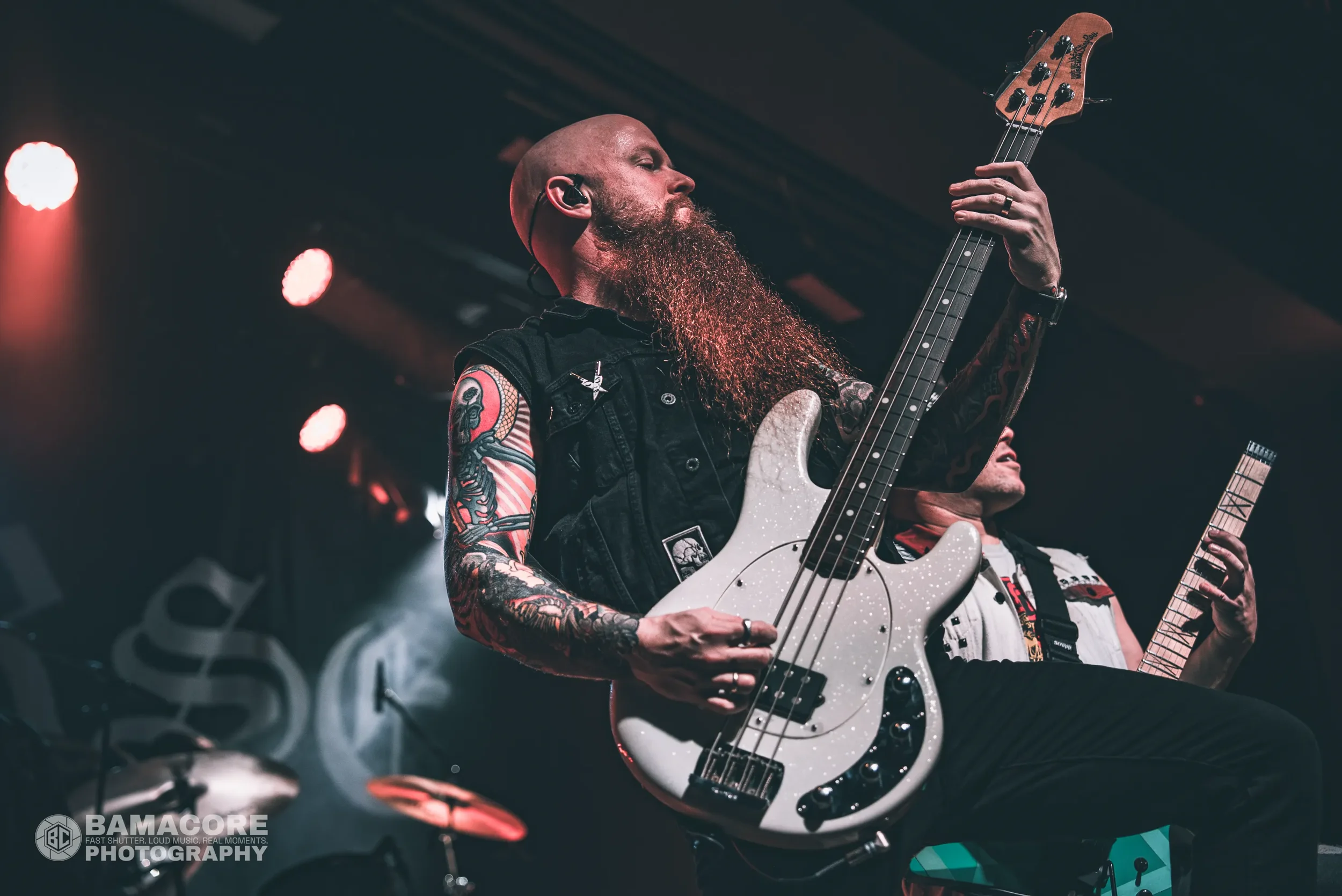 Atreyu performing at Iron City, Birmingham AL — concert photography by Bamacore