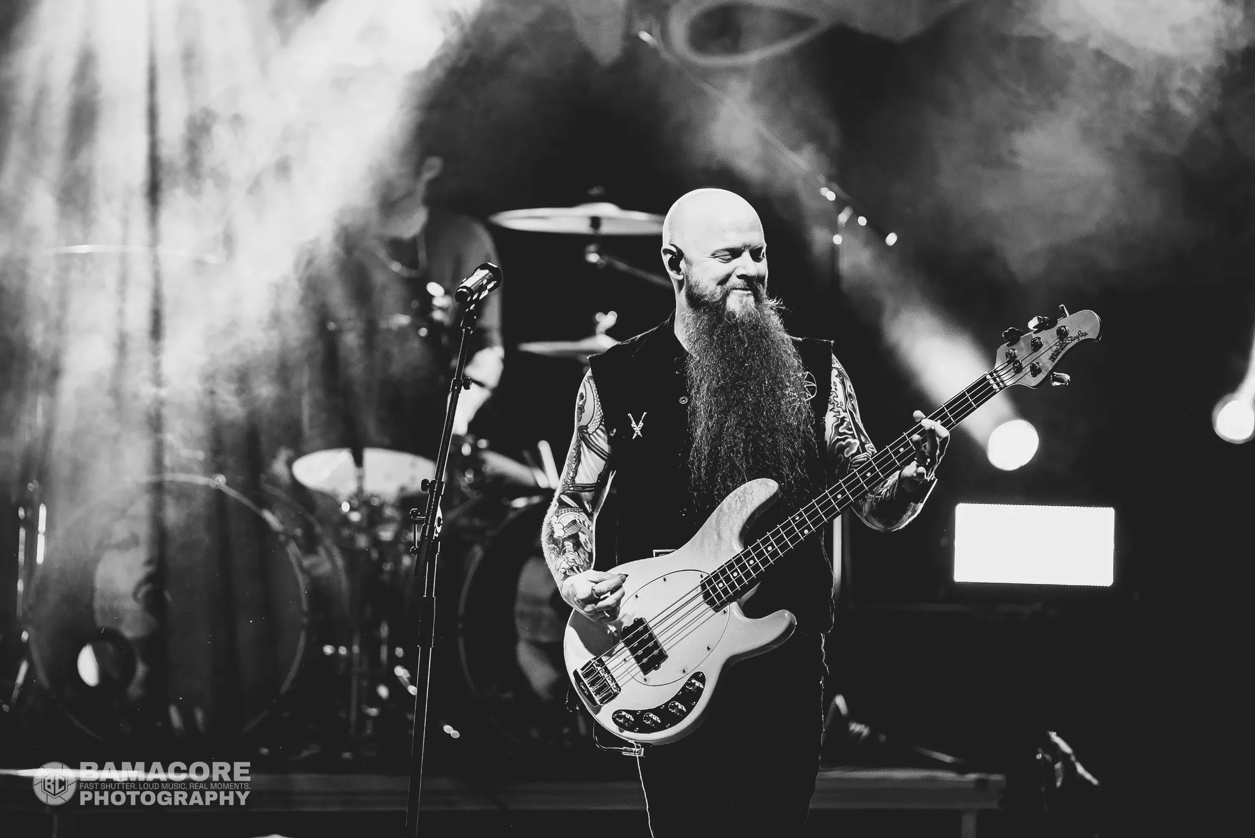 Atreyu performing at Iron City, Birmingham AL — concert photography by Bamacore