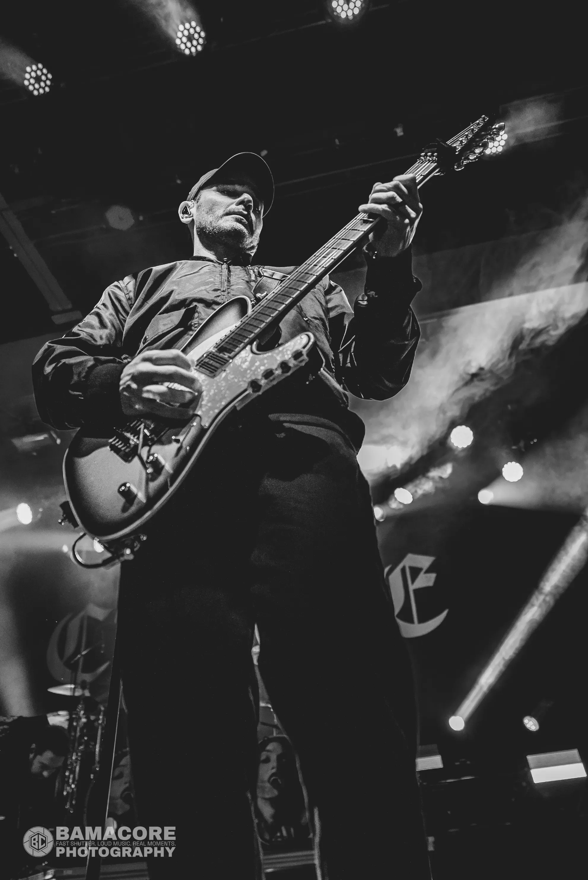 Atreyu performing at Iron City, Birmingham AL — concert photography by Bamacore