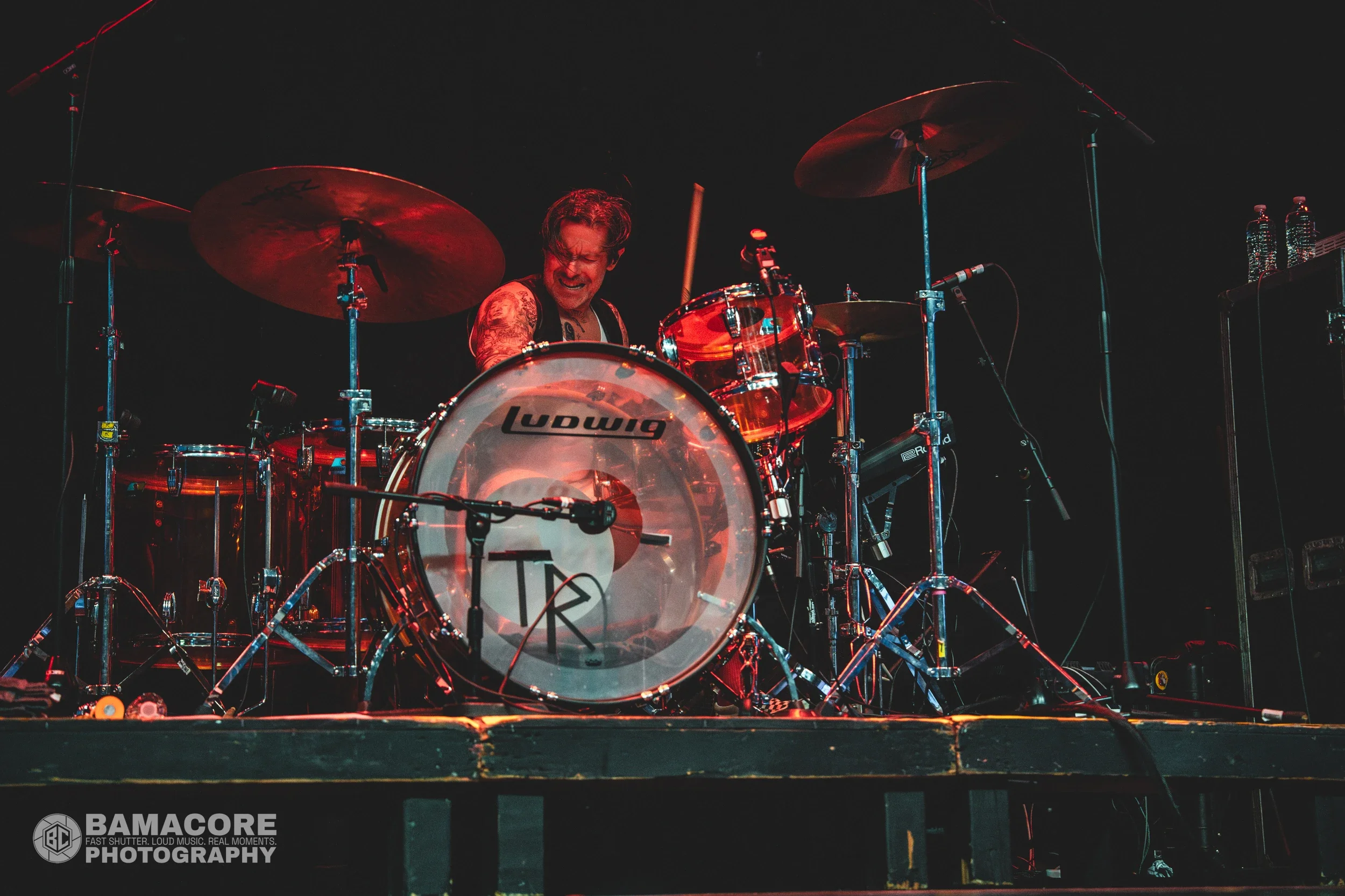 Thursday performing at Workplay, Birmingham AL — concert photography by Bamacore