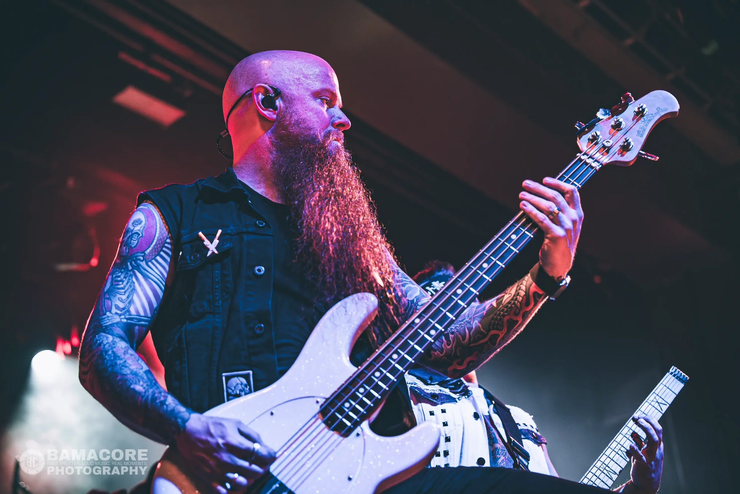 Atreyu performing at Iron City, Birmingham AL — concert photography by Bamacore