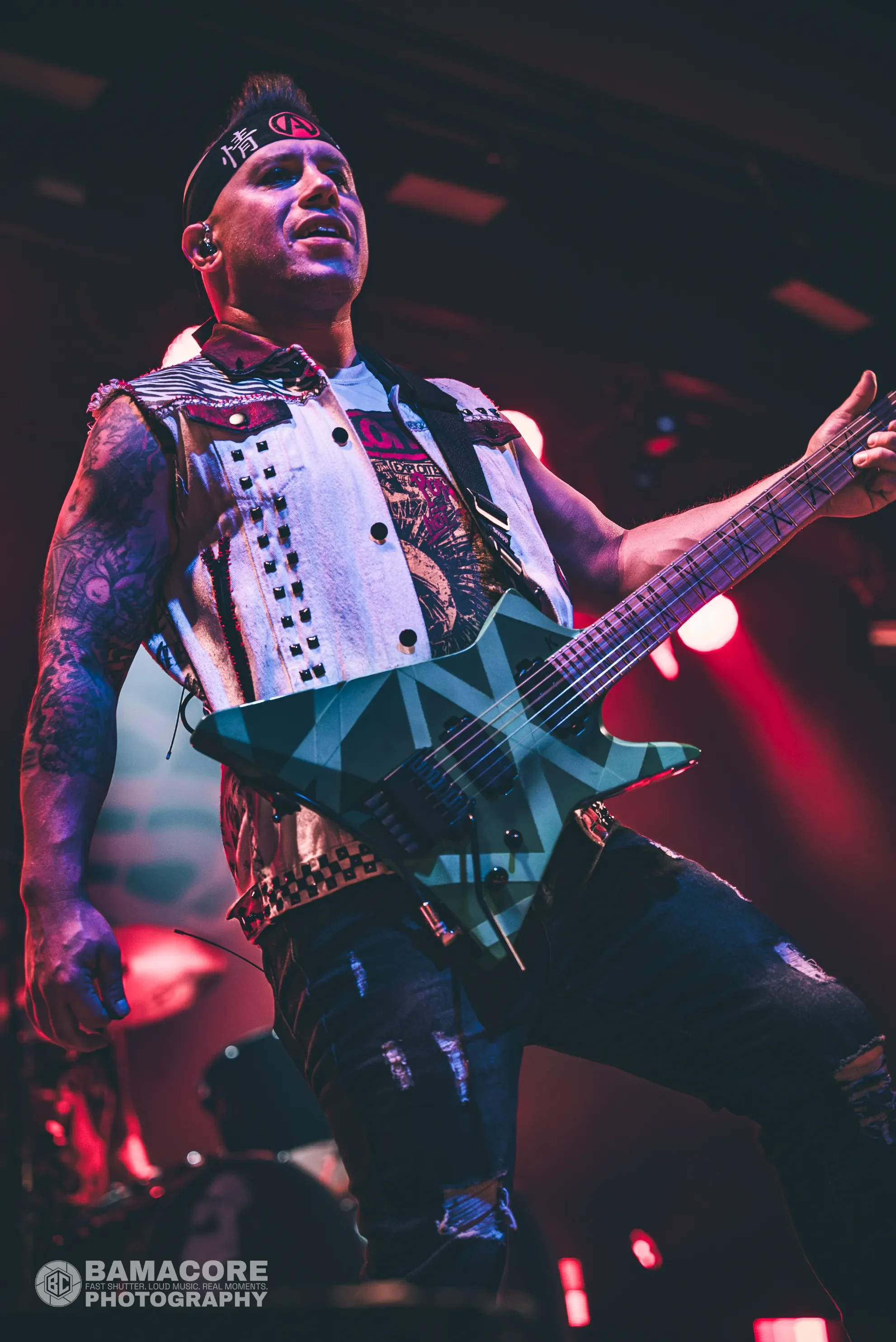 Atreyu performing at Iron City, Birmingham AL — concert photography by Bamacore